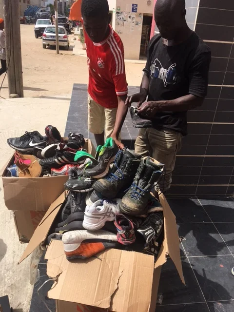 We've shipped hundreds of boxes of clothing and schools to Senegal over the last 10 years