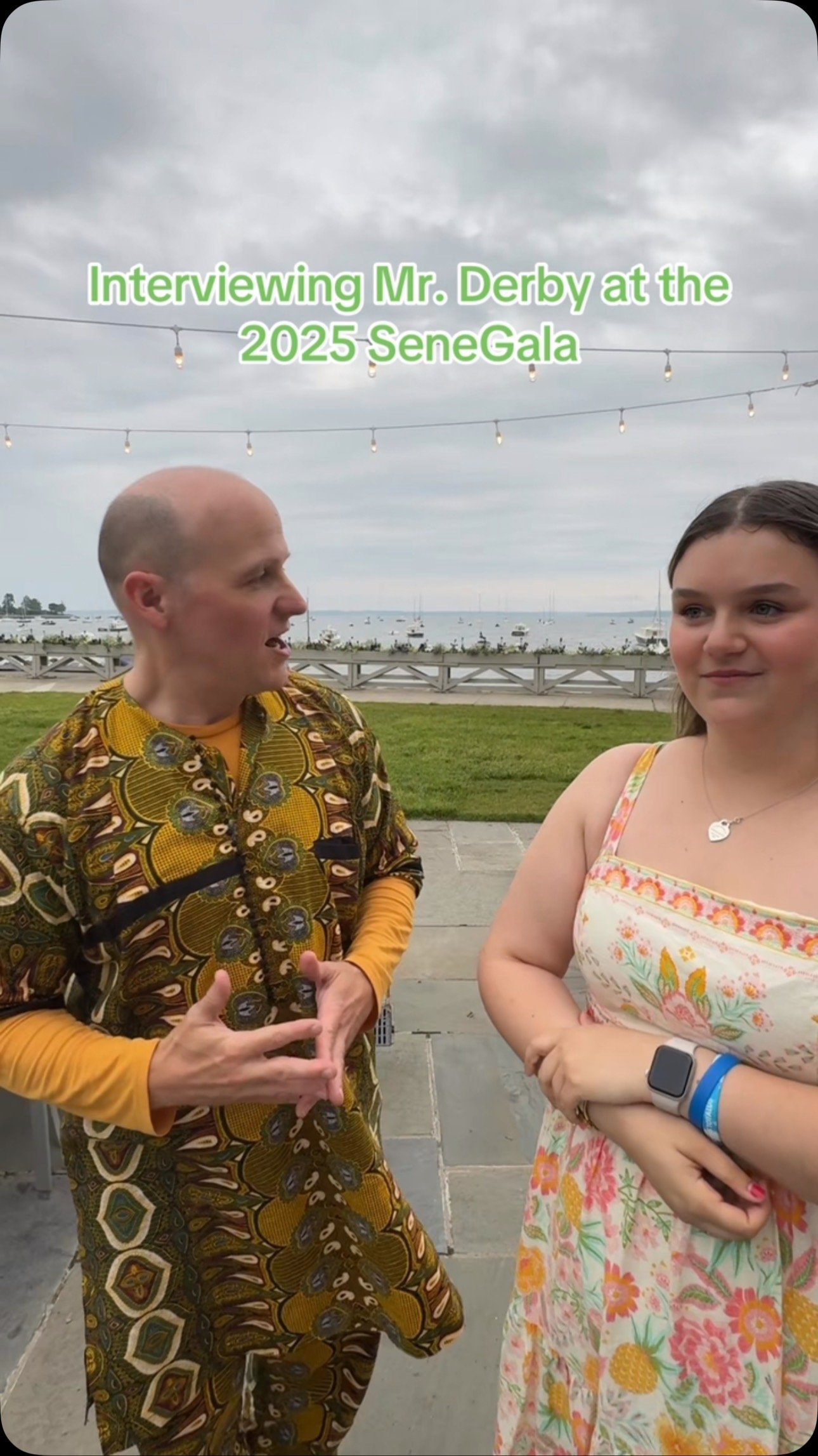 Mr. Derby’s interview at the gala! #senegala2025 #senegal #gala #music