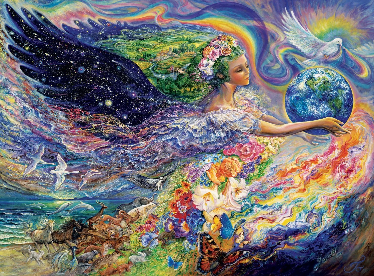 Artwork by Josephine Wall