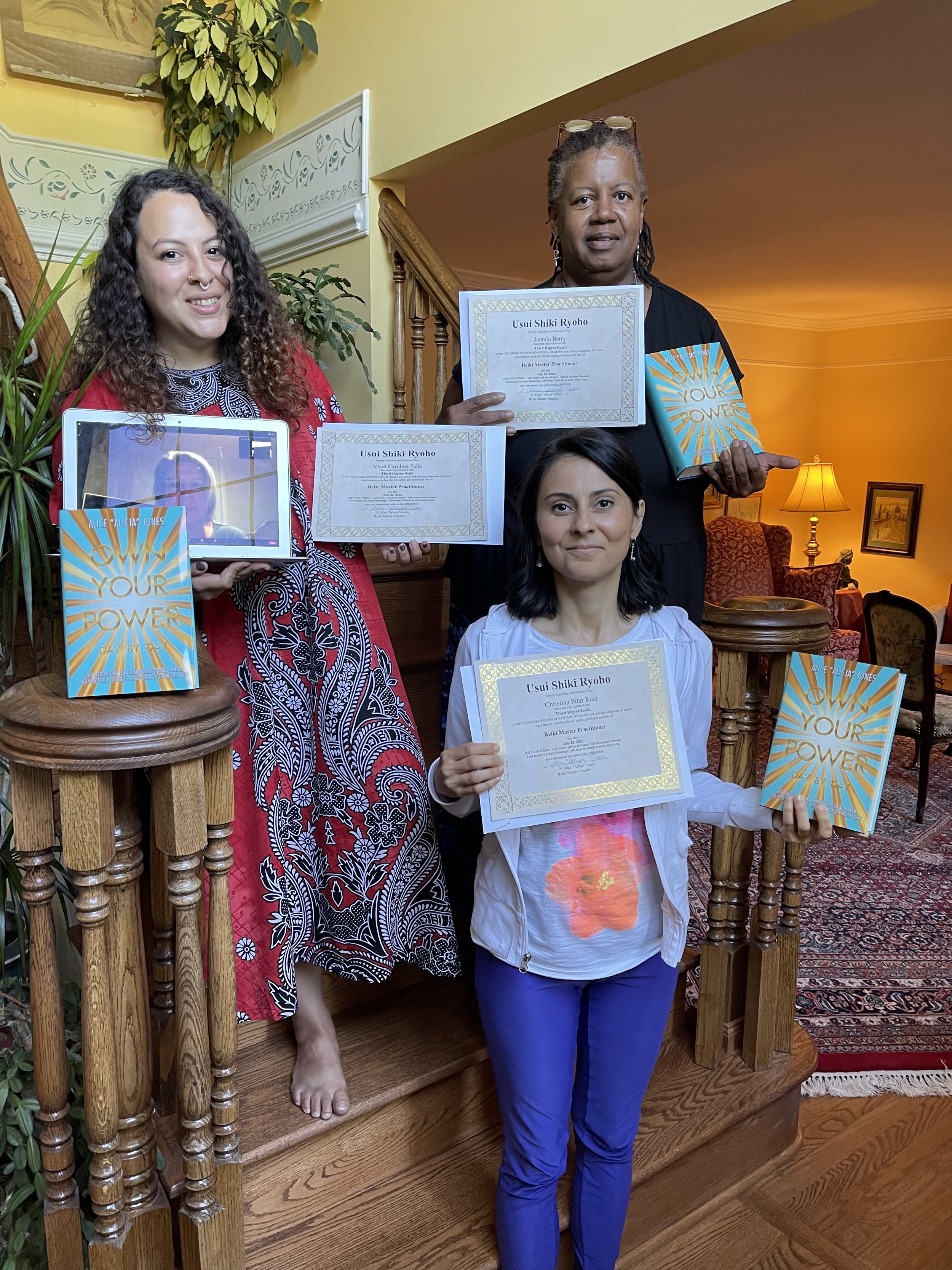 Reiki 3 Students - July 22, 2022