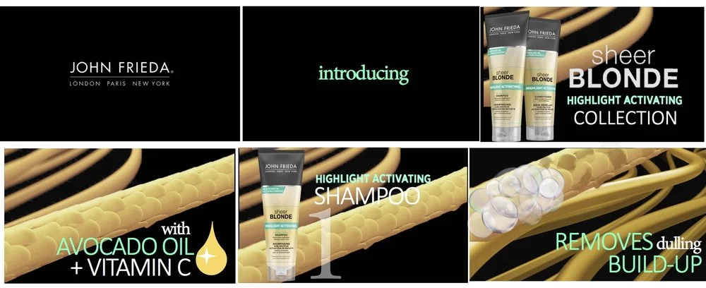 GO BLONDER STORYBOARD