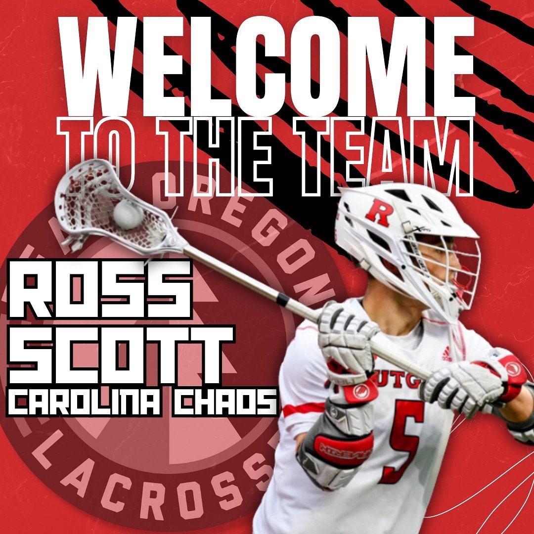 We are fired up to have @ross.scott join our full time Team Oregon Staff! Ross was a 2x All-American, 2x Rutgers captain, and U19 Team Canada member in college. He was recently drafted to the Carolina Chaos in the PLL. 

Ross will be working to impro