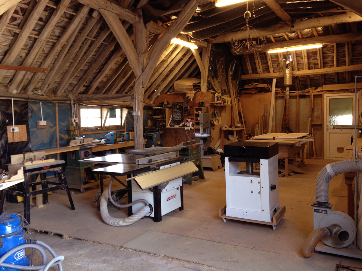 Tekton Carpentry & Design workshop - Bespoke handmade furniture makers - Brighton, Sussex