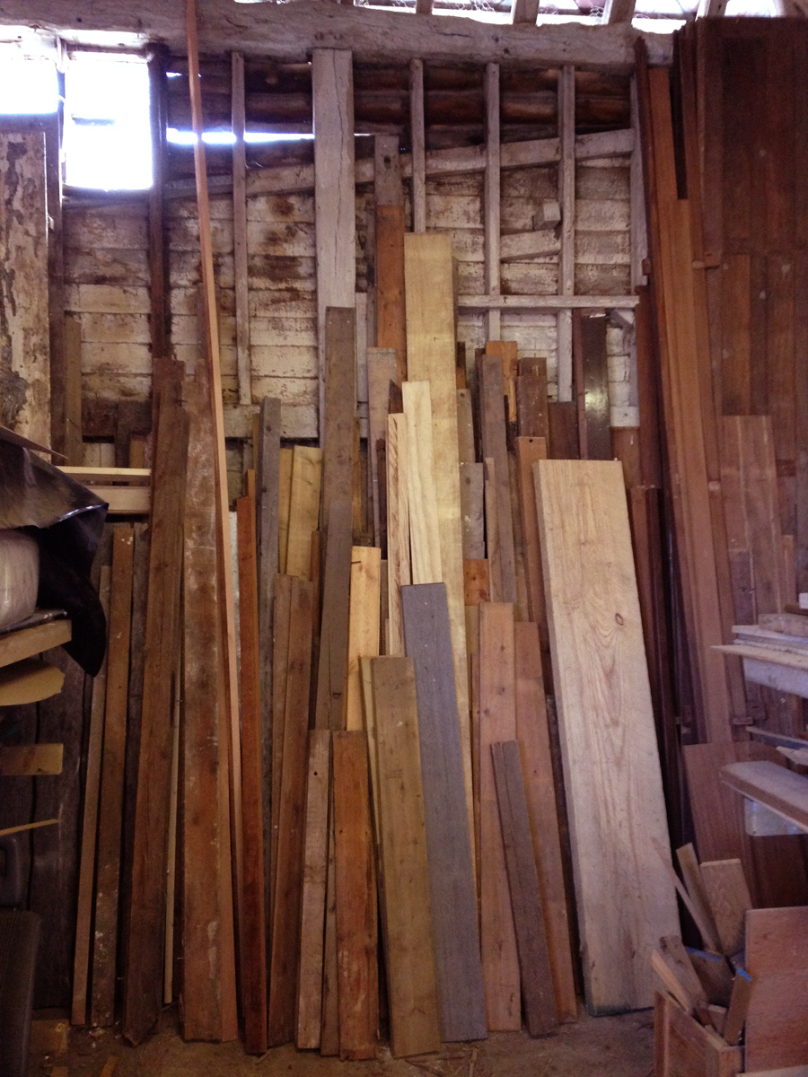Reclaimed wood stocks