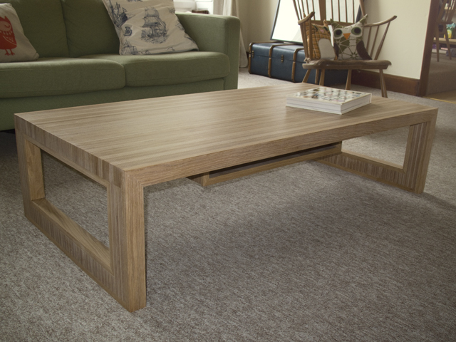 Laminated ply coffee table