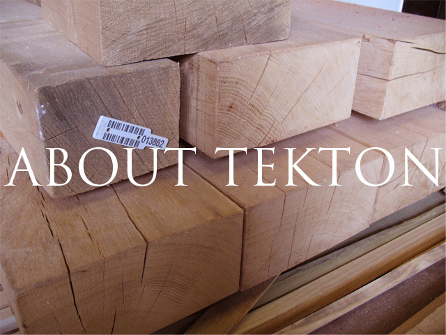 about tekton carpentry & design - bespoke furniture makers Brighton Sussex