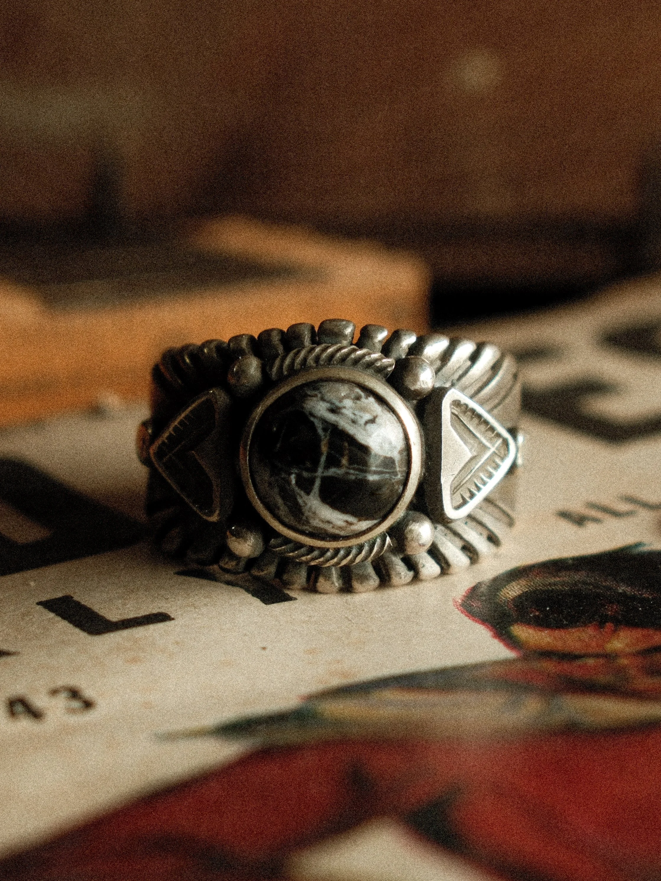 White Buffalo "Chief" Ring (11.5)