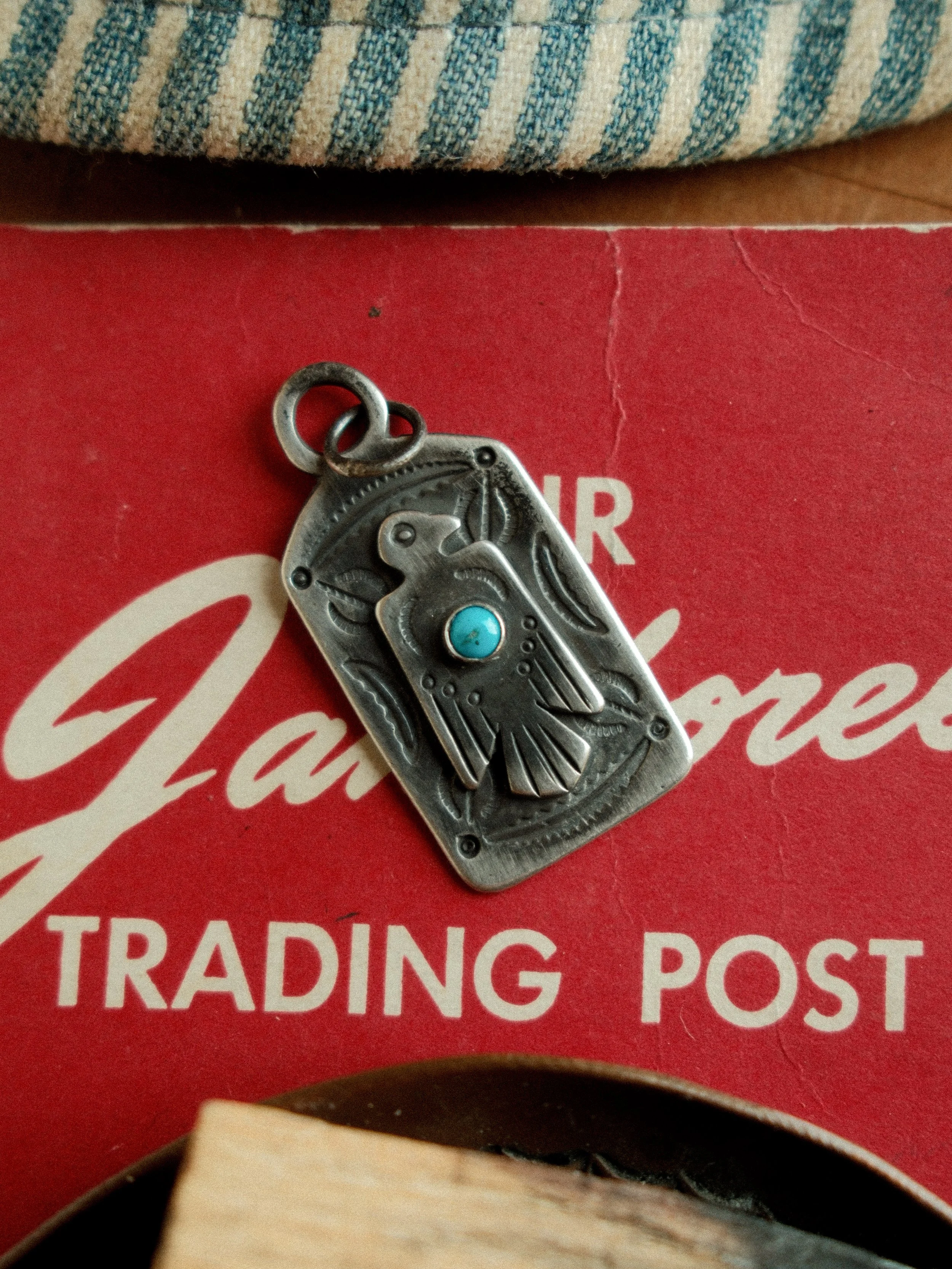 Thunderbird Dog Tag Pendant