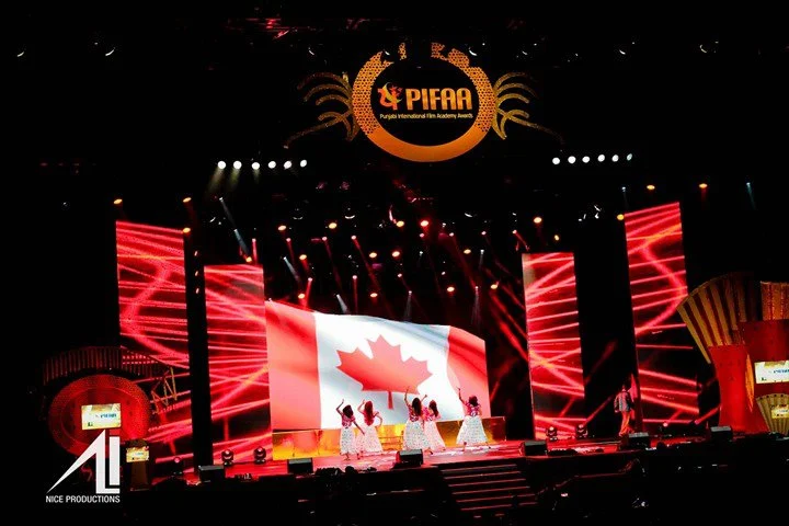 Punjabi International Film Awards with DK Dance Pak