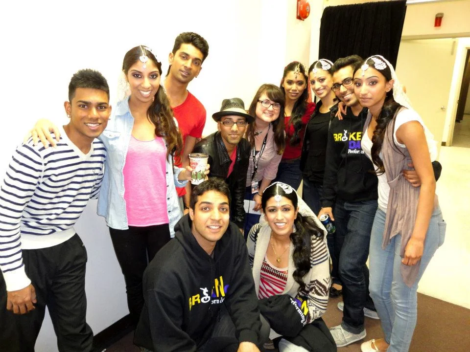 Backstage at Canada's Got Talent