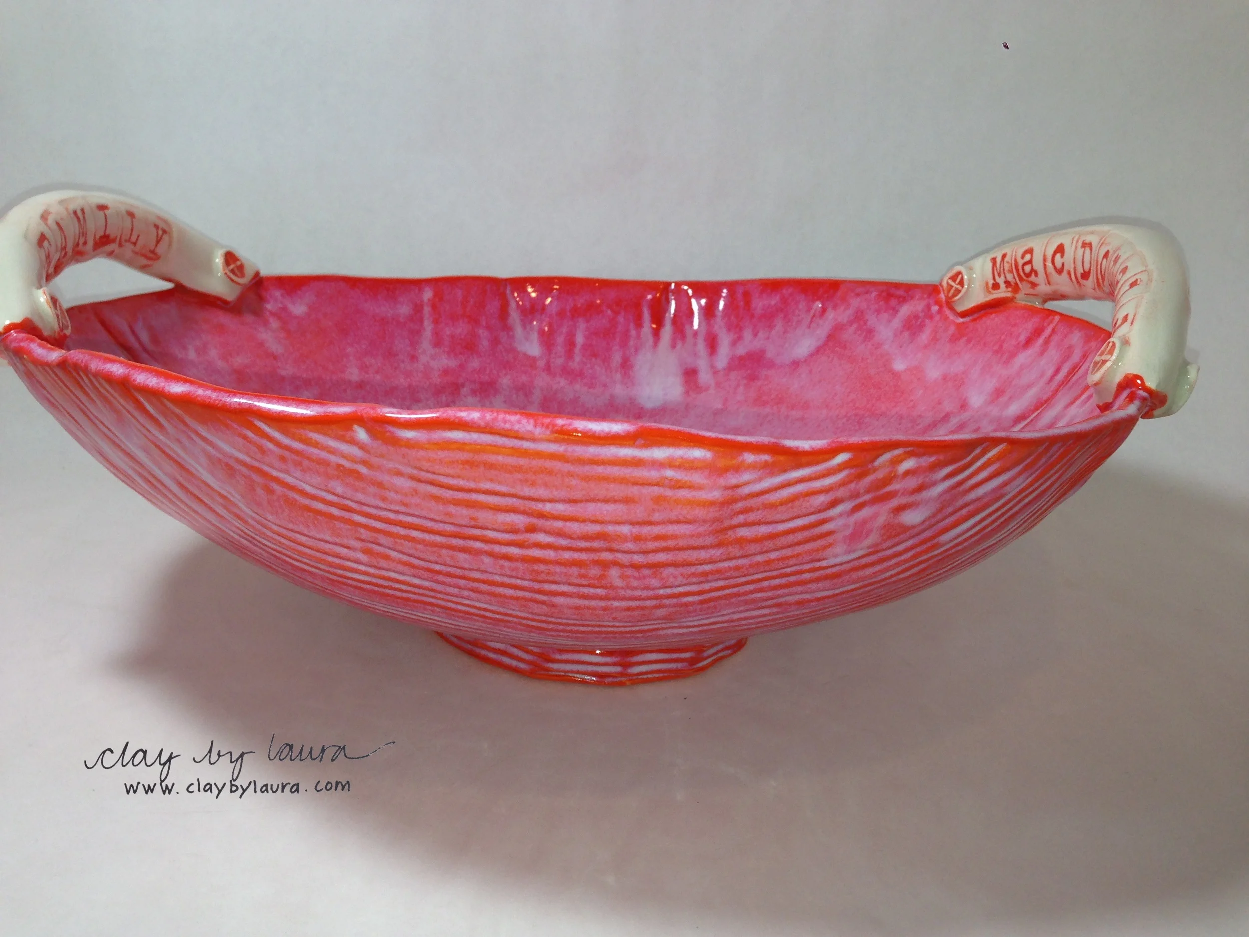 This custom bowl for a friend is ready for delivery!