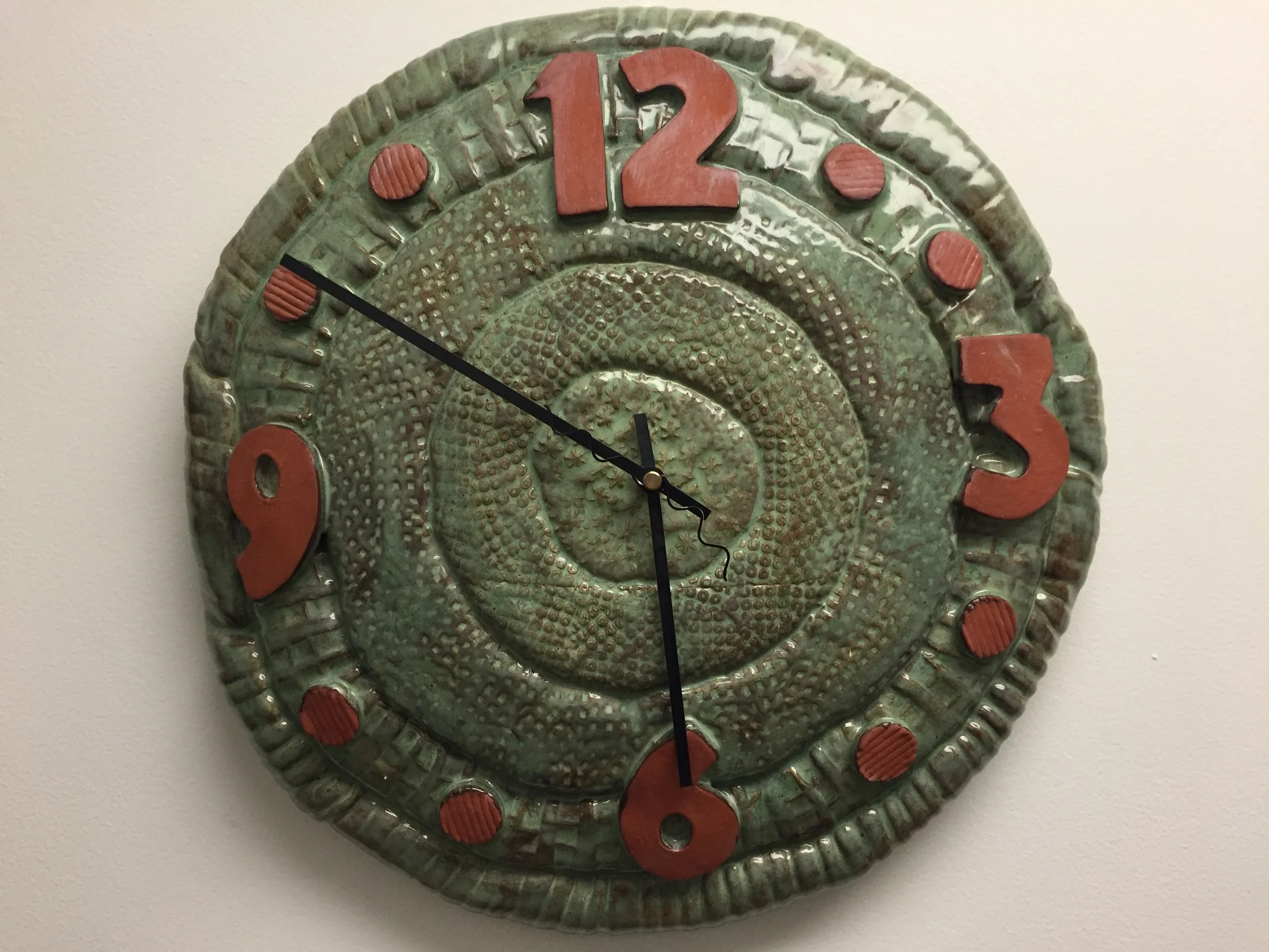 Quilted Clock