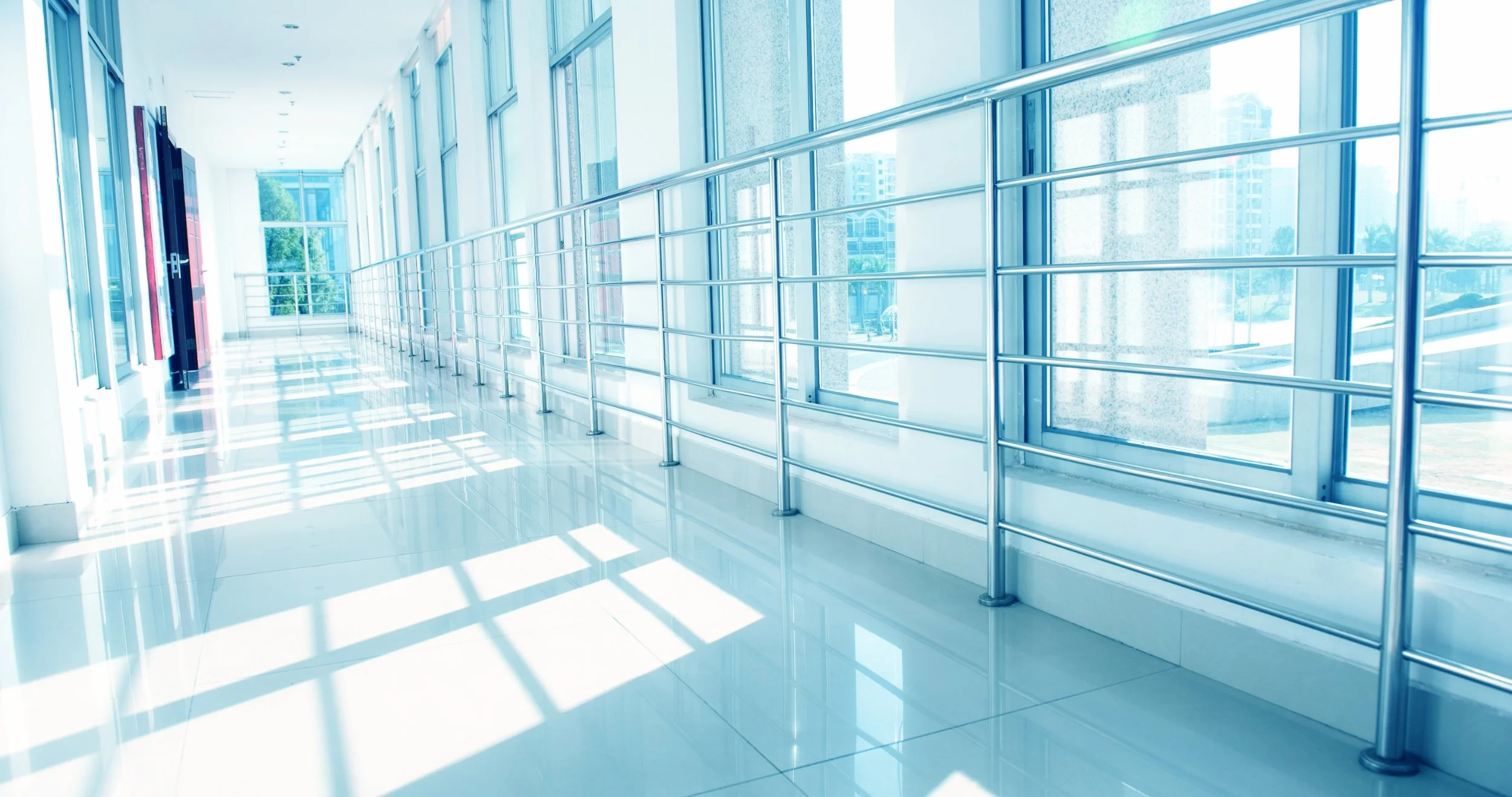 Interim CNO Search - image of empty hallway in hospital
