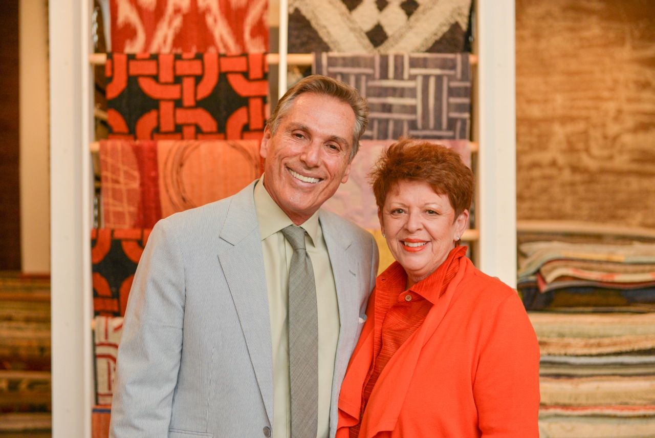 LUXE MAGAZINE FALL Vincente Wolf & Mary