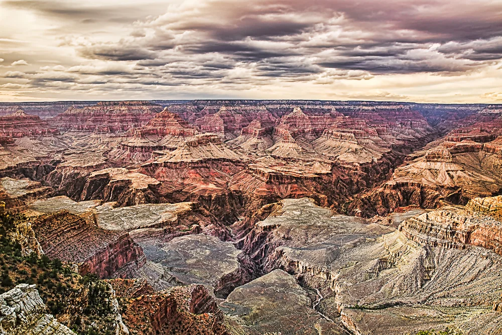 South Rim of the Grand Canyon.
