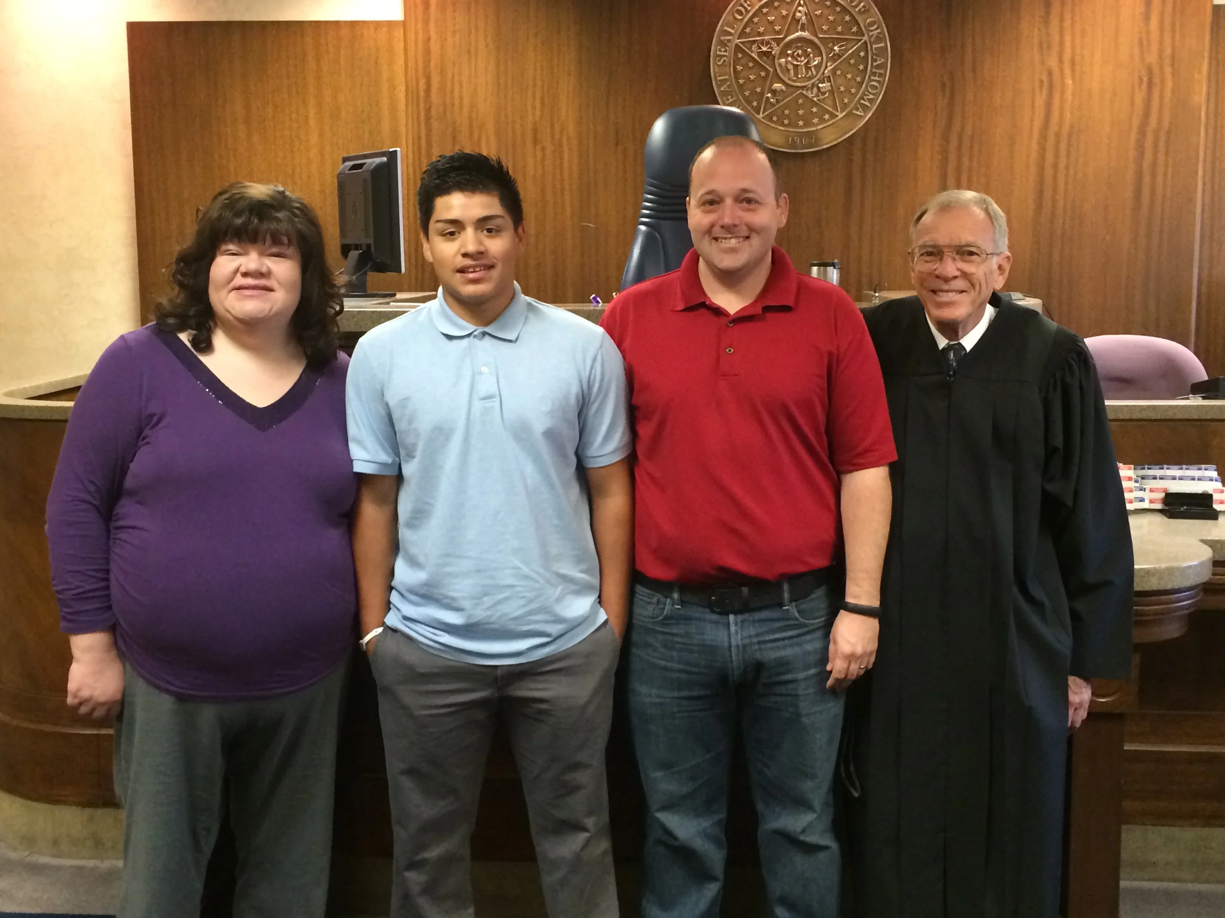 Marcelo was almost 13 when DHS called Adam to take an emergency weekend placement. He was legally adopted by Adam and Melissa a few days after his 17th birthday.