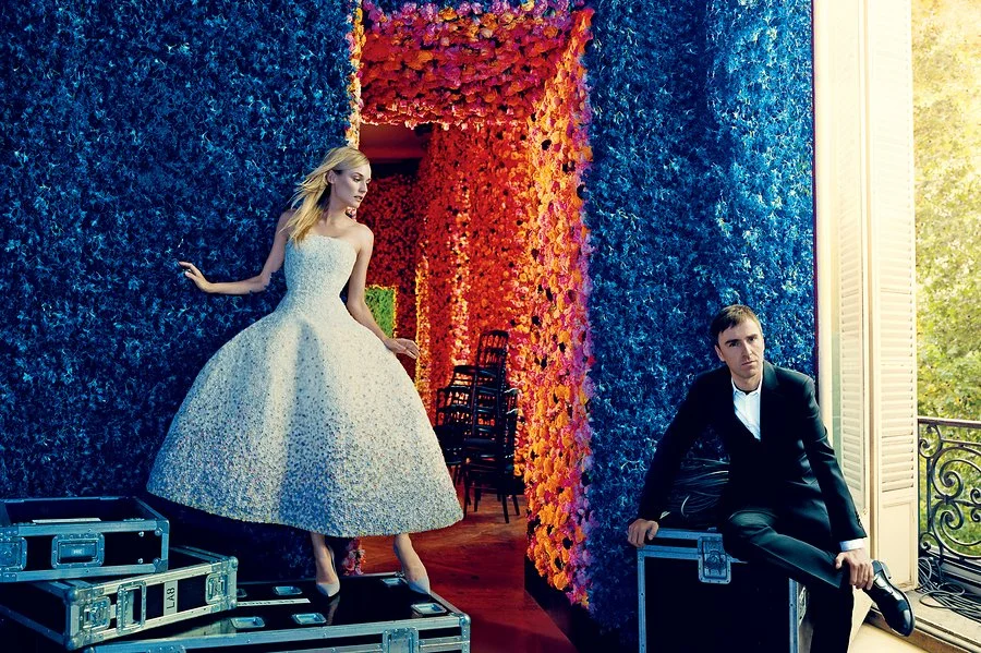 Raf Simons photographed for VOGUE US