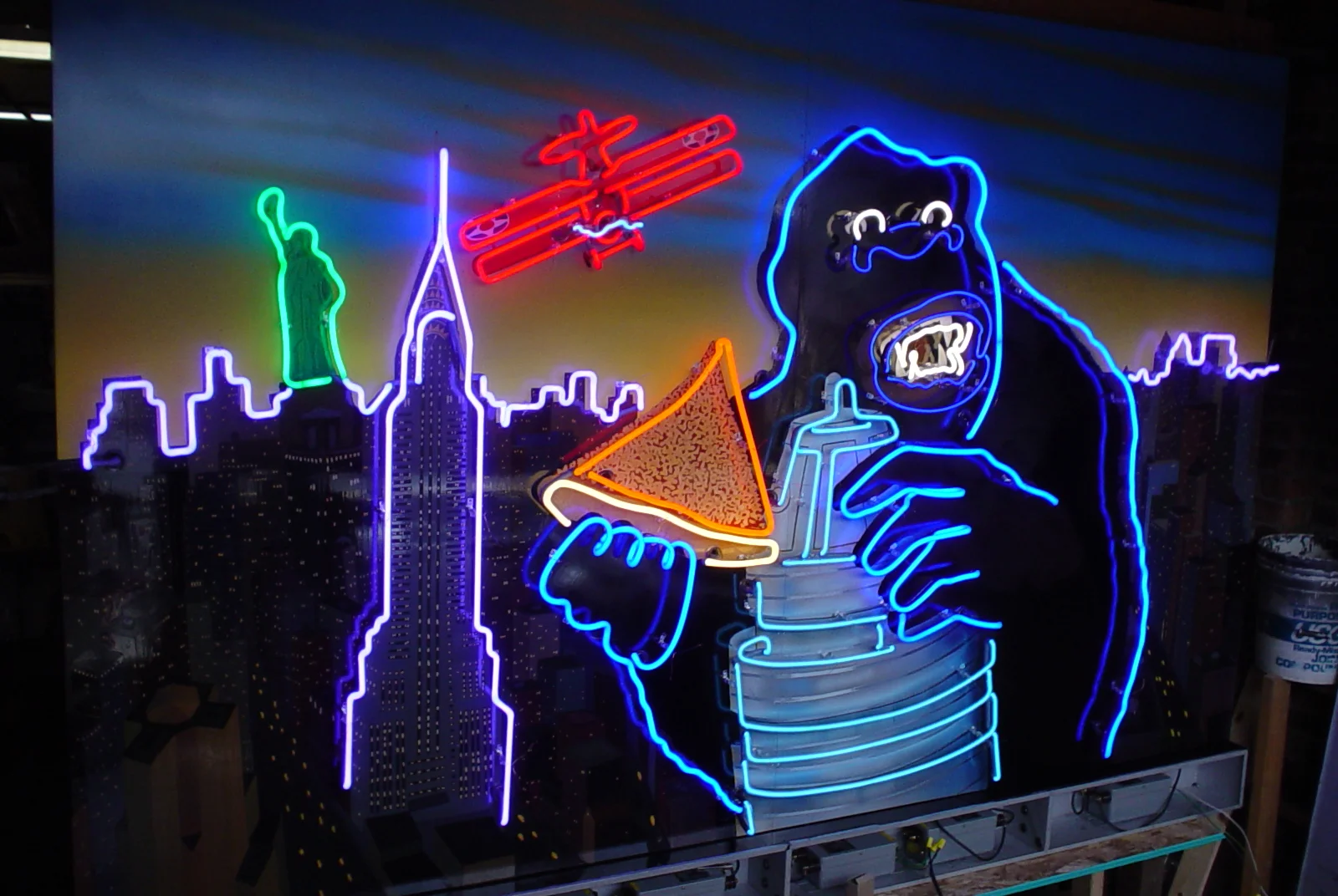 "What I'd really like to see is King Kong eating a slice of pizza on top of the Empire State Building." Ron D., Arinell Pizza, Berkeley, CA