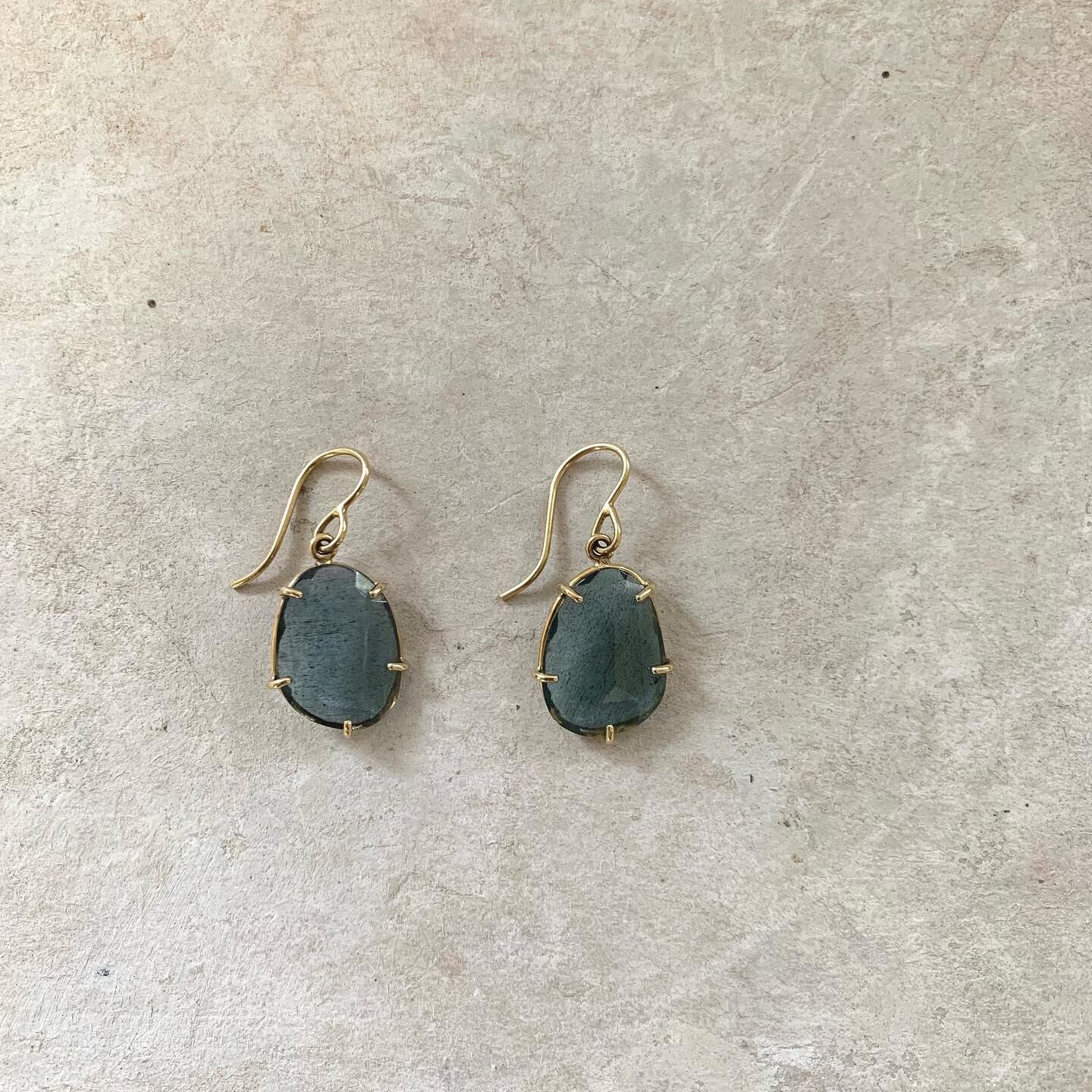 London blue topaz earrings by @tinanegrijewelry