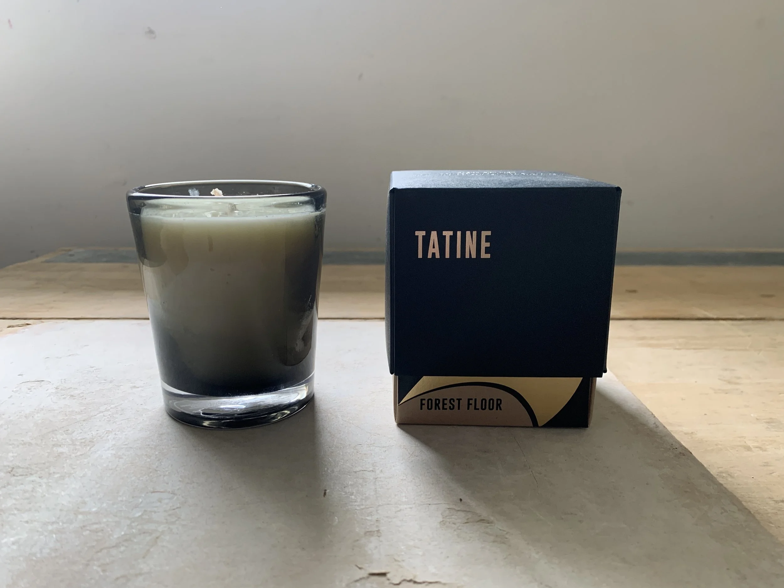 tatine- forest floor candle