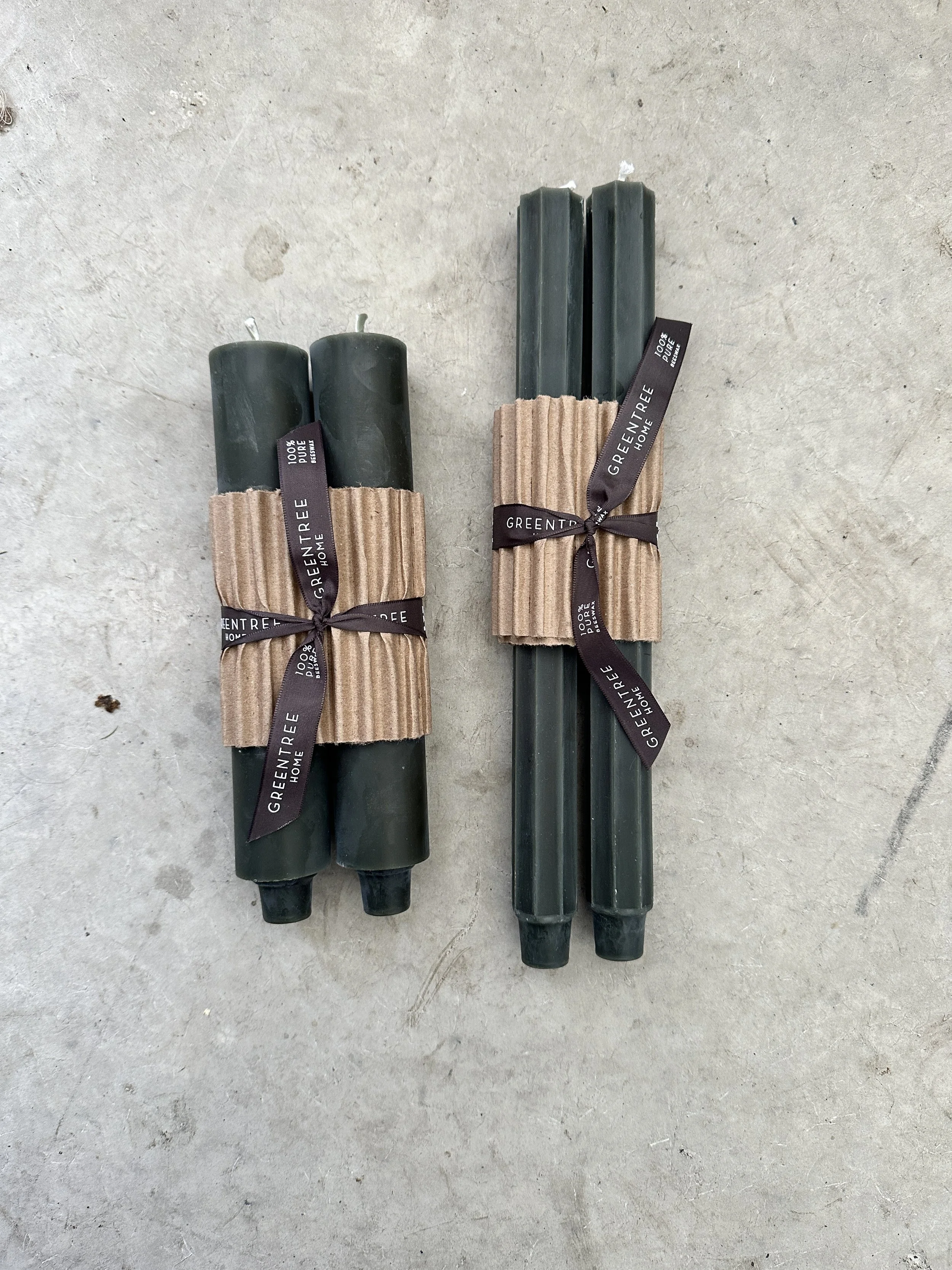 greentree candles  - antique