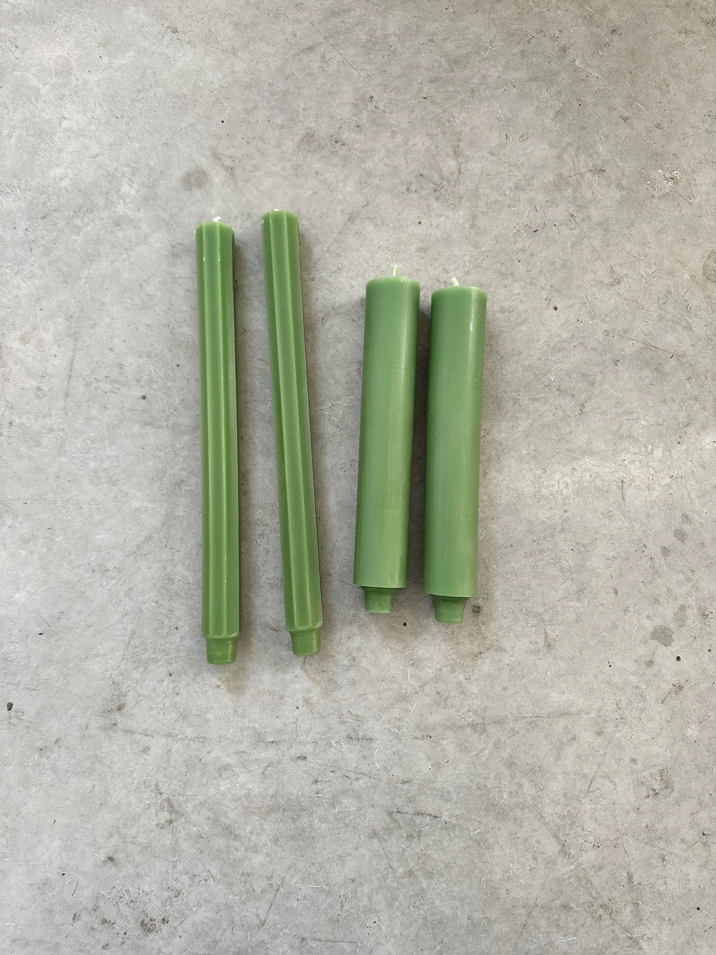 greentree candles  -spring green