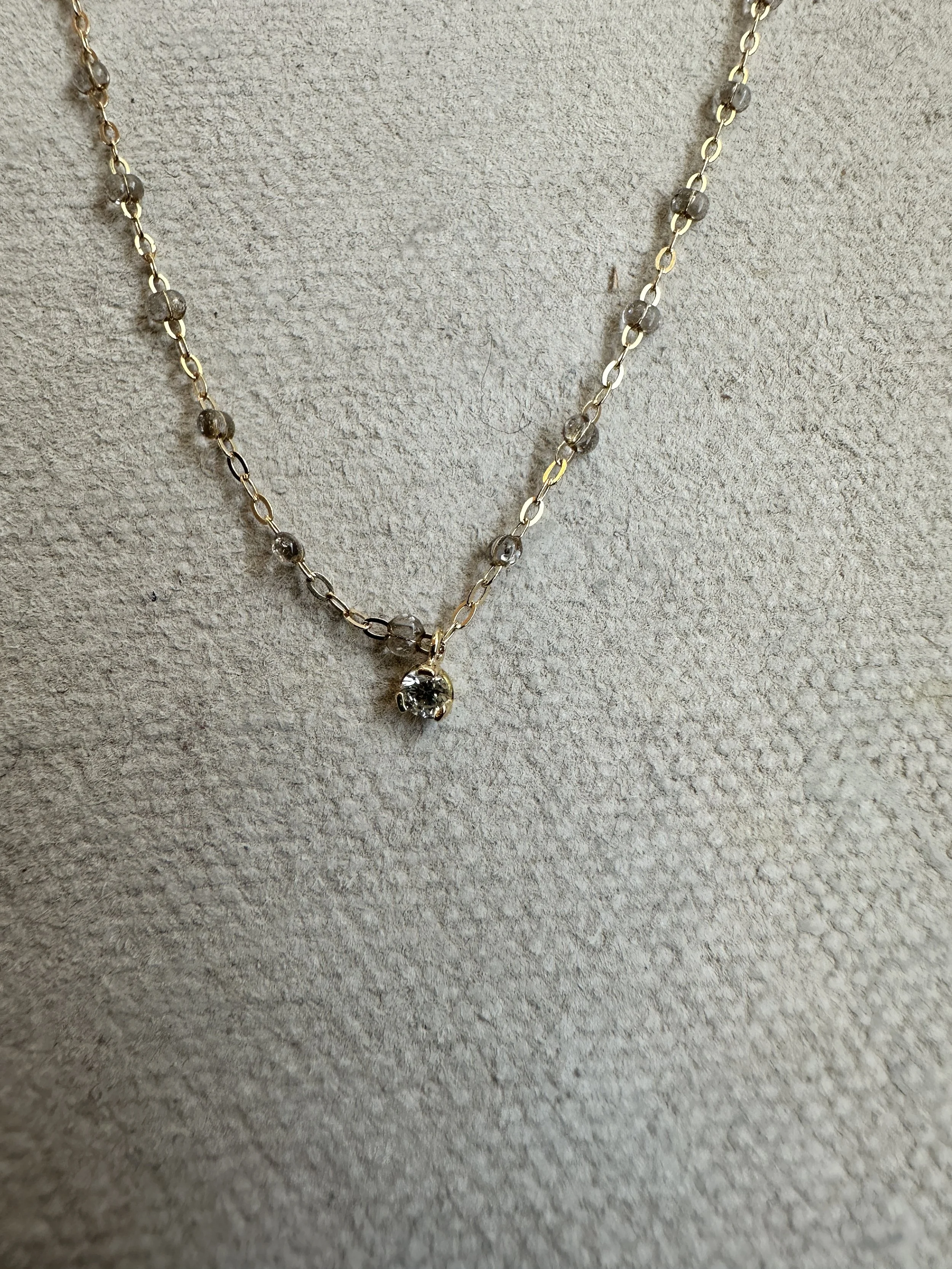 gigi clozeau supreme classic  diamond necklace  - sparkle