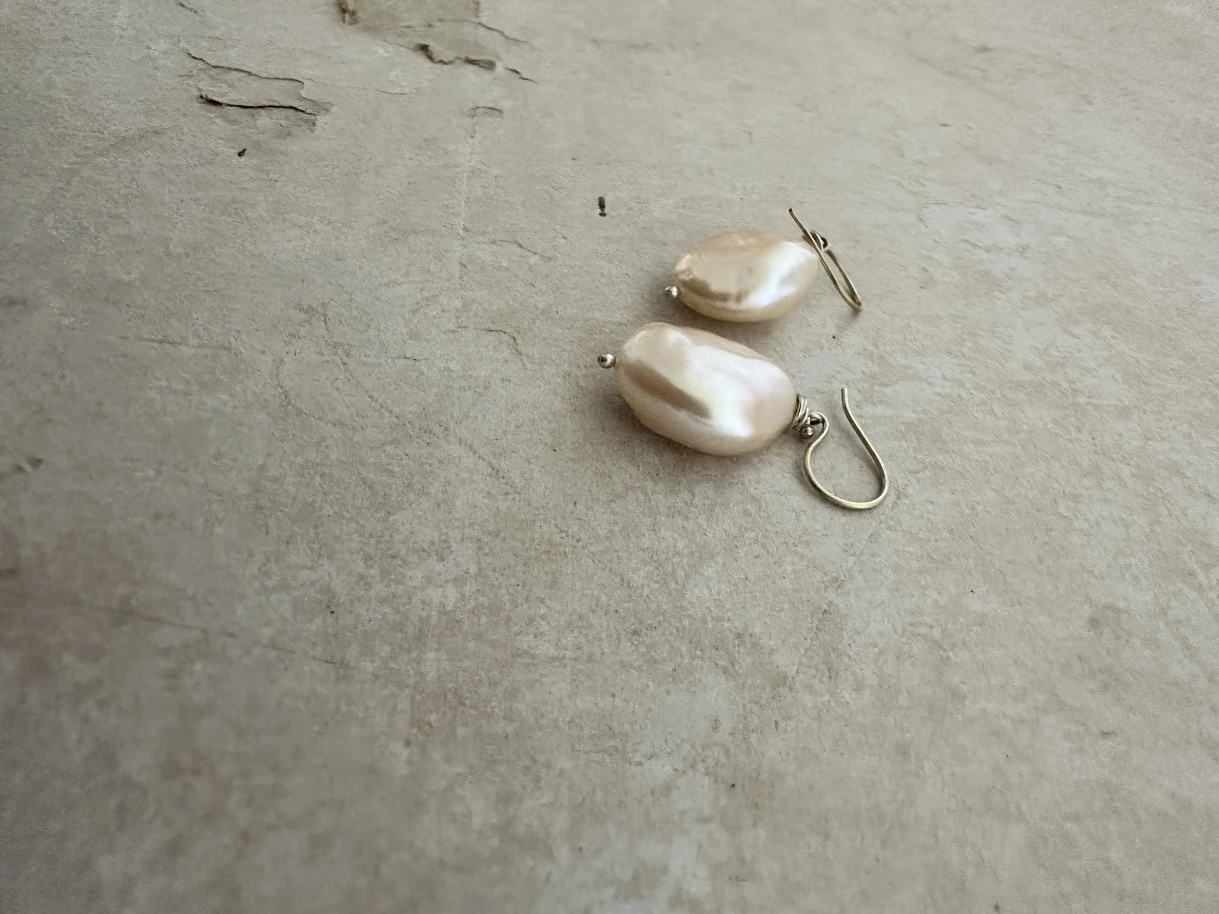 river song baroque pearl earrings