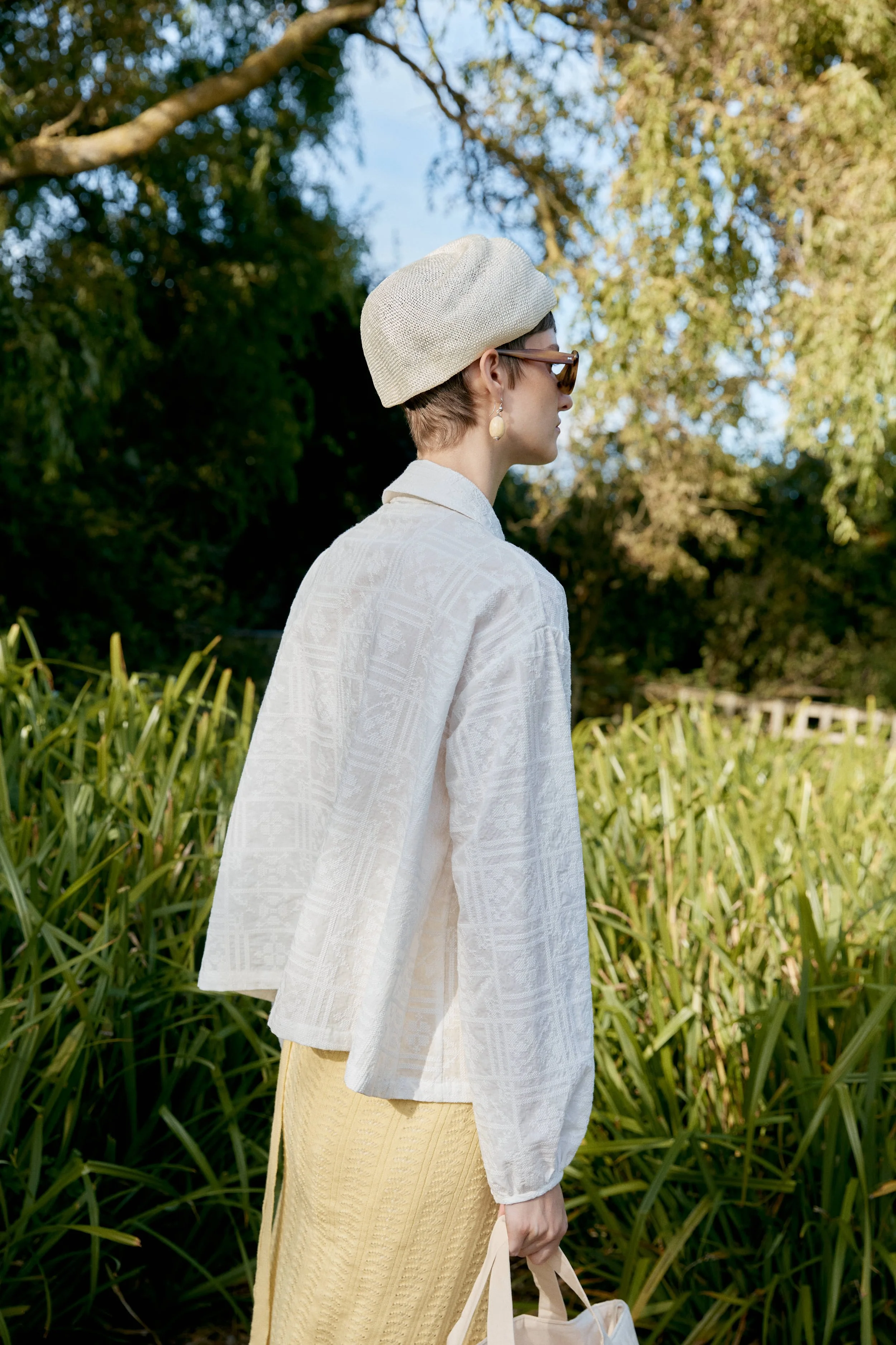 cawley jesse shirt -ivory