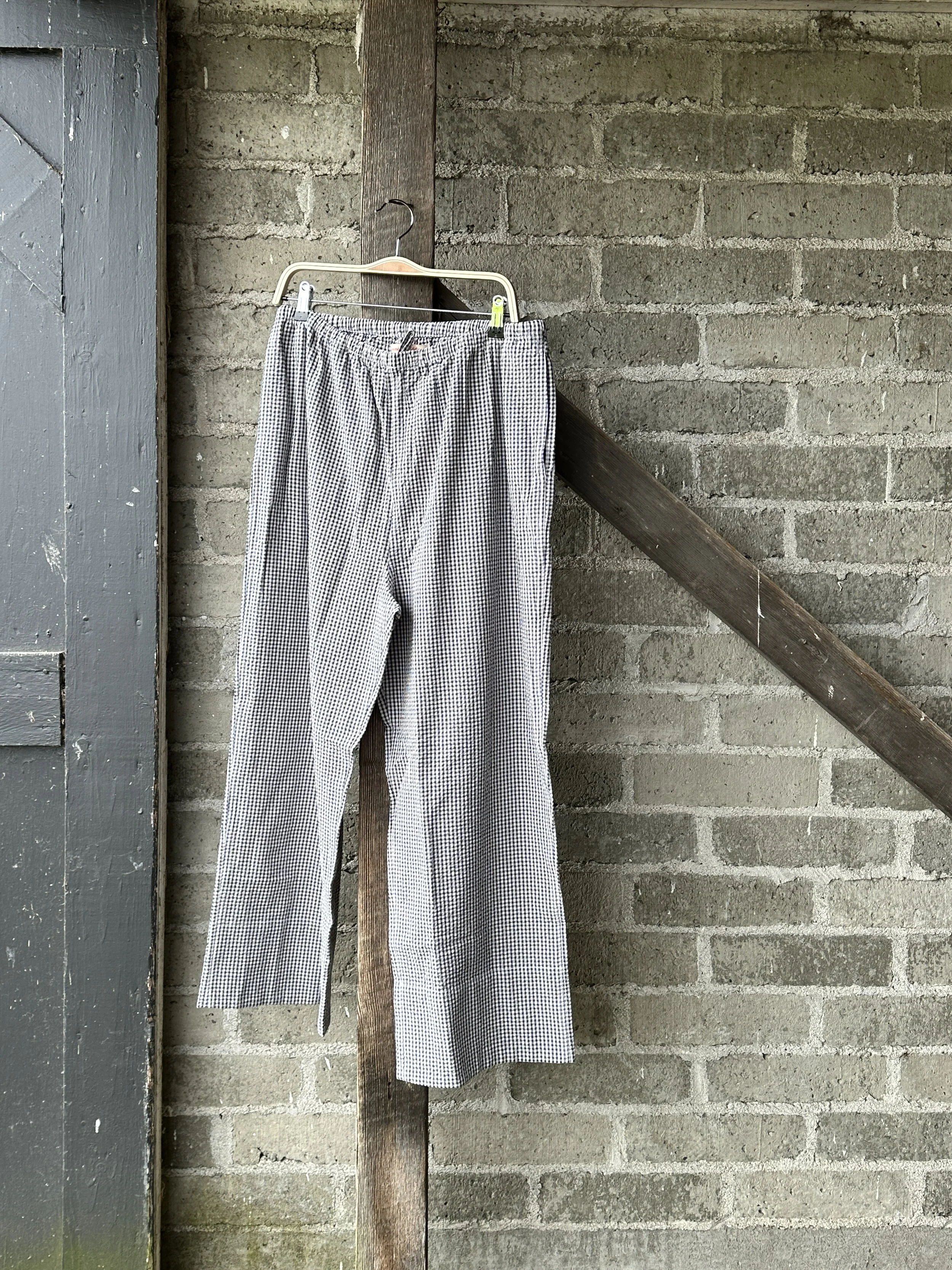 emma rothkopf patti pant navy gingham