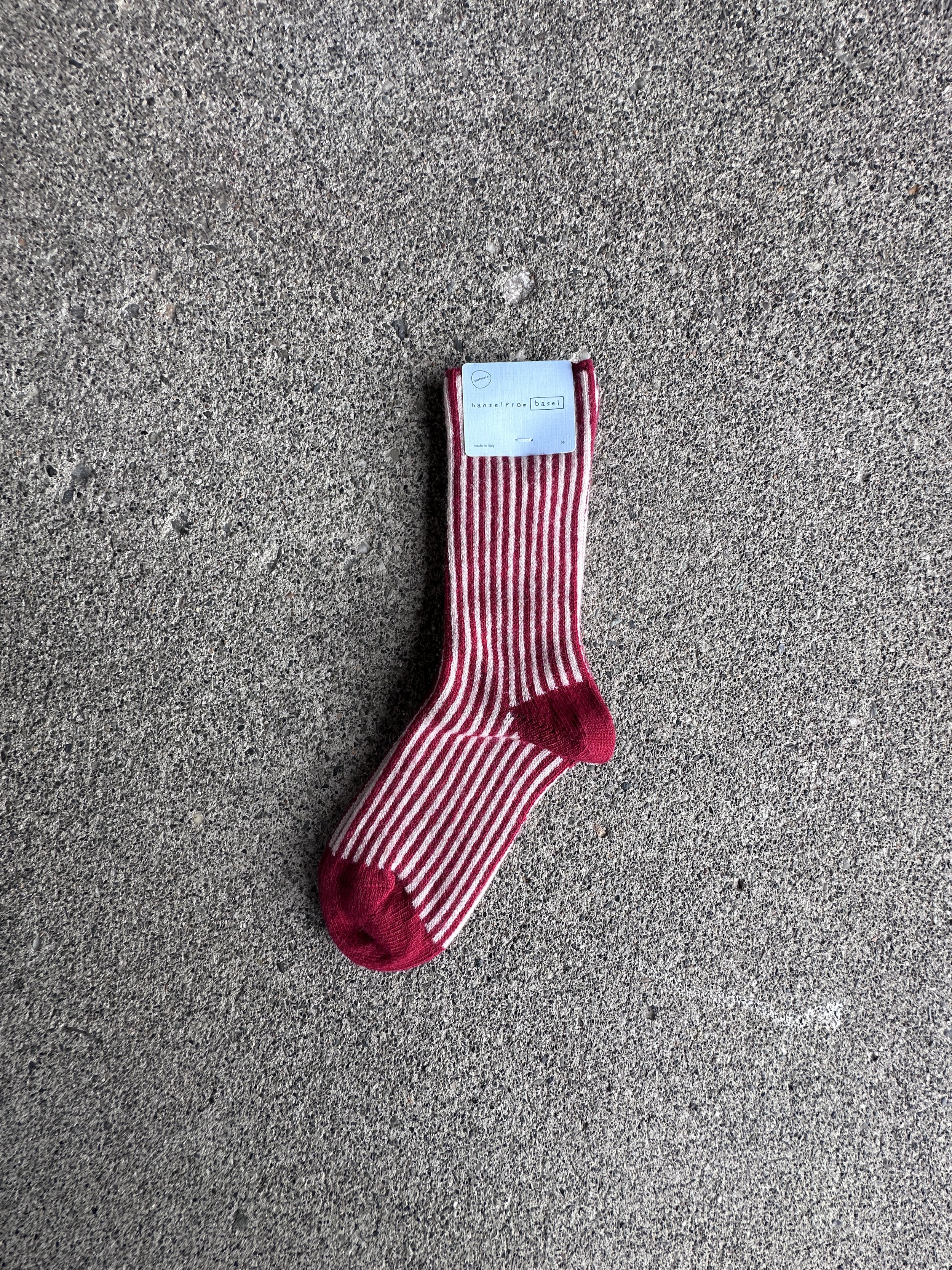 Hansel from basel stripe sock