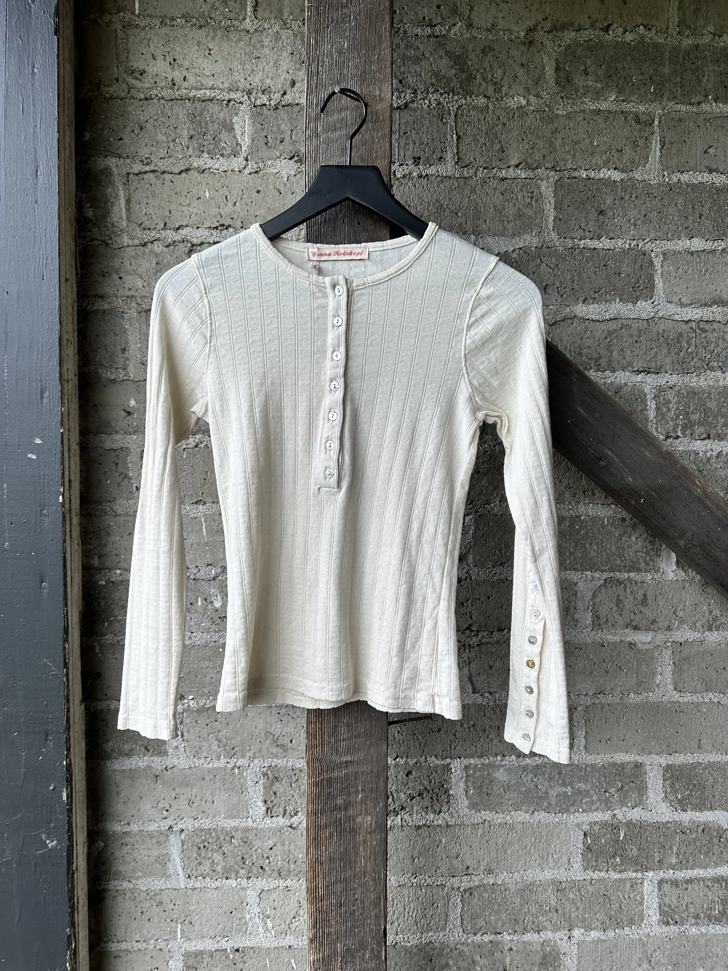 emma rothkopf pointelle henlee tee