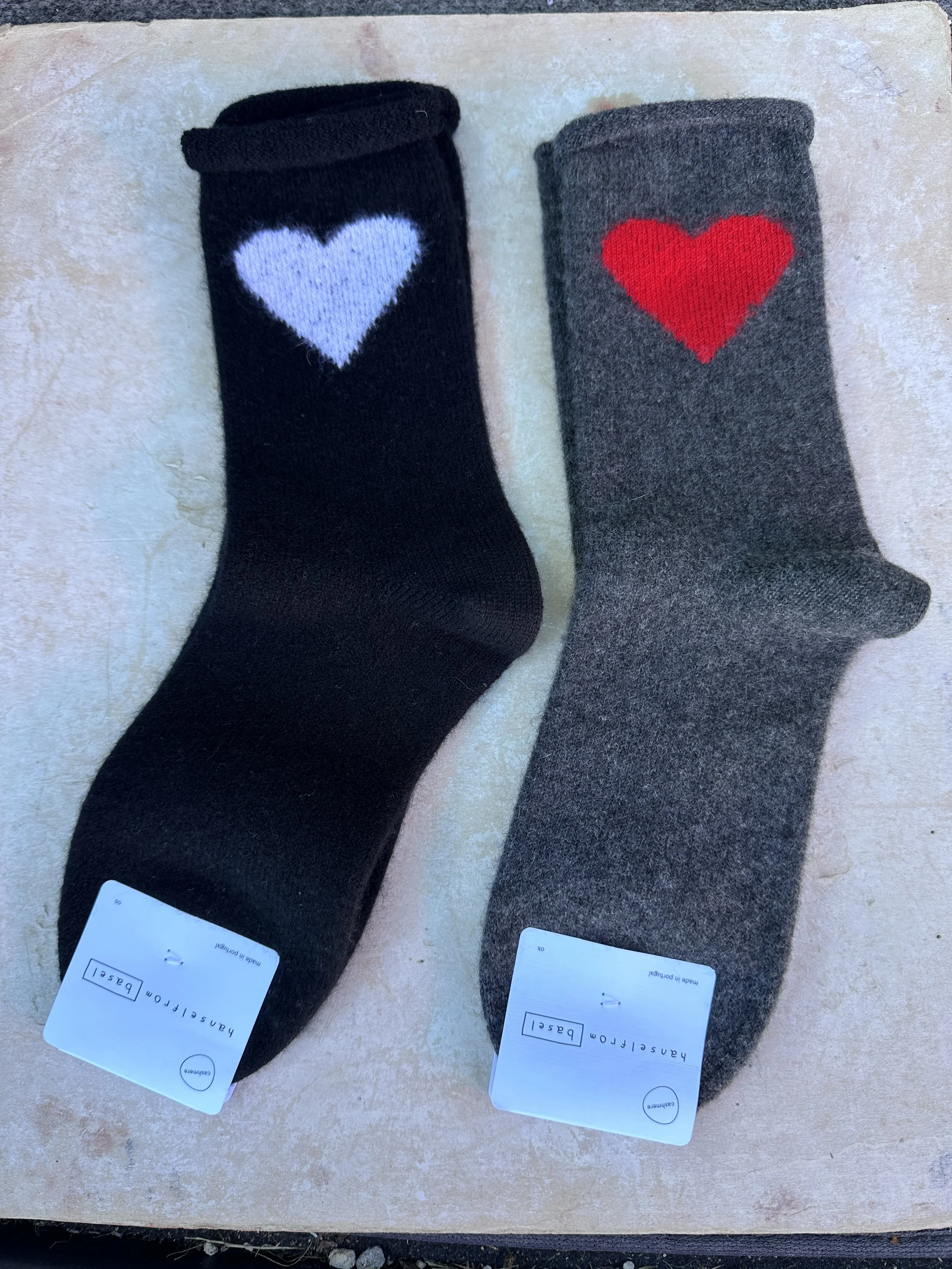 Hansel from basel love cashmere crew socks (Copy)