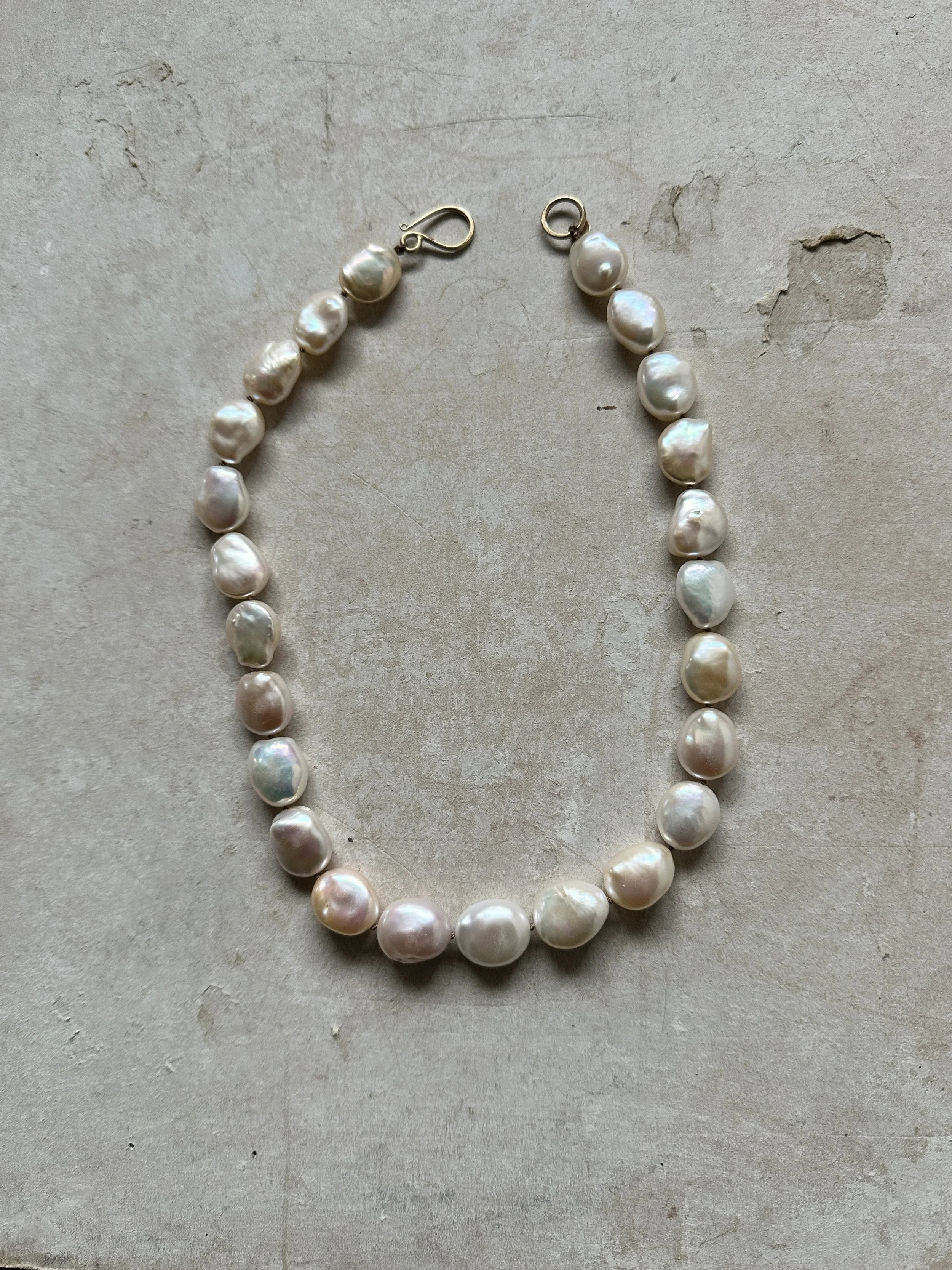 river song japanese baroque pearl necklace
