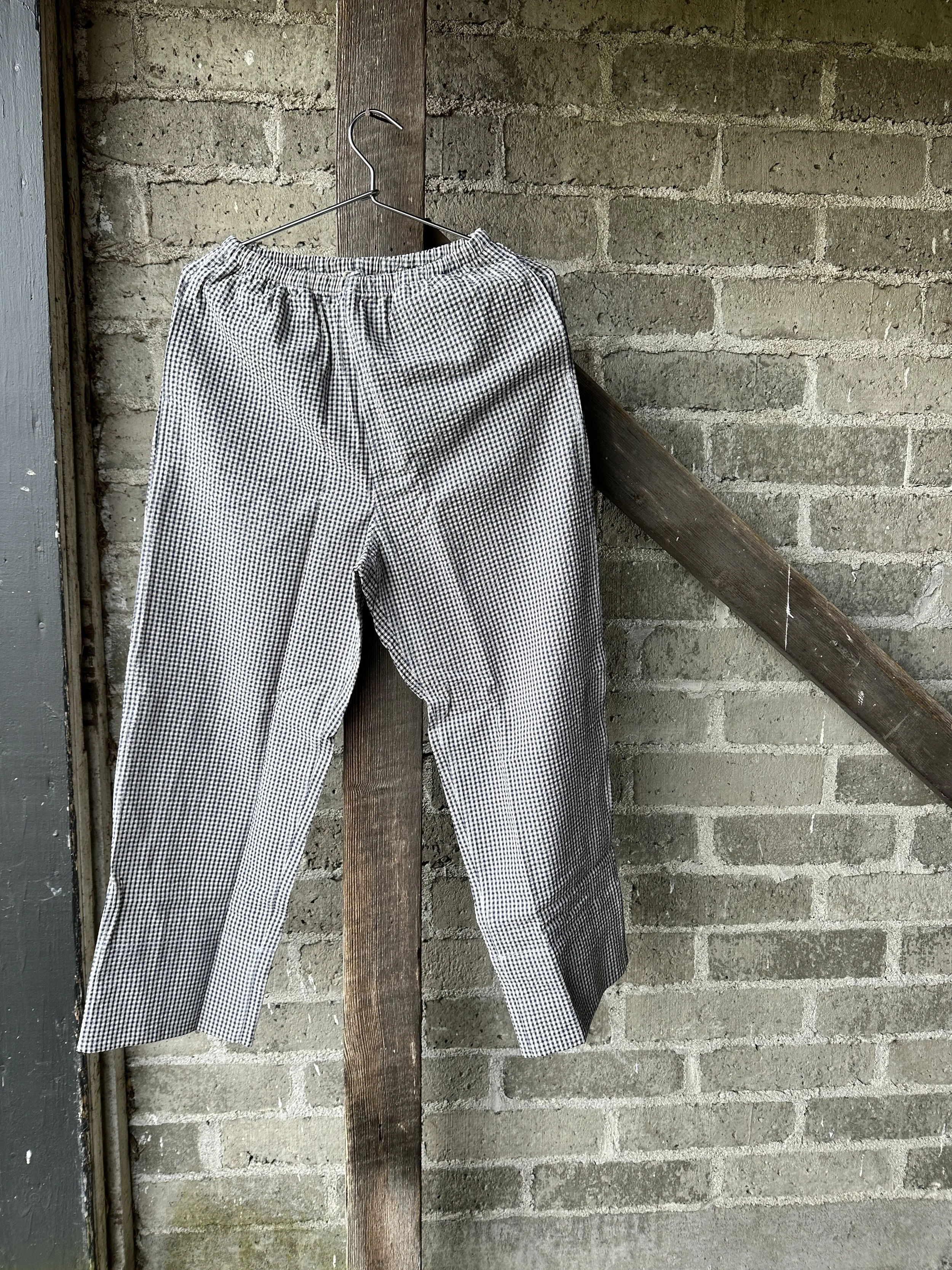 emma rothkopf patti pant navy gingham