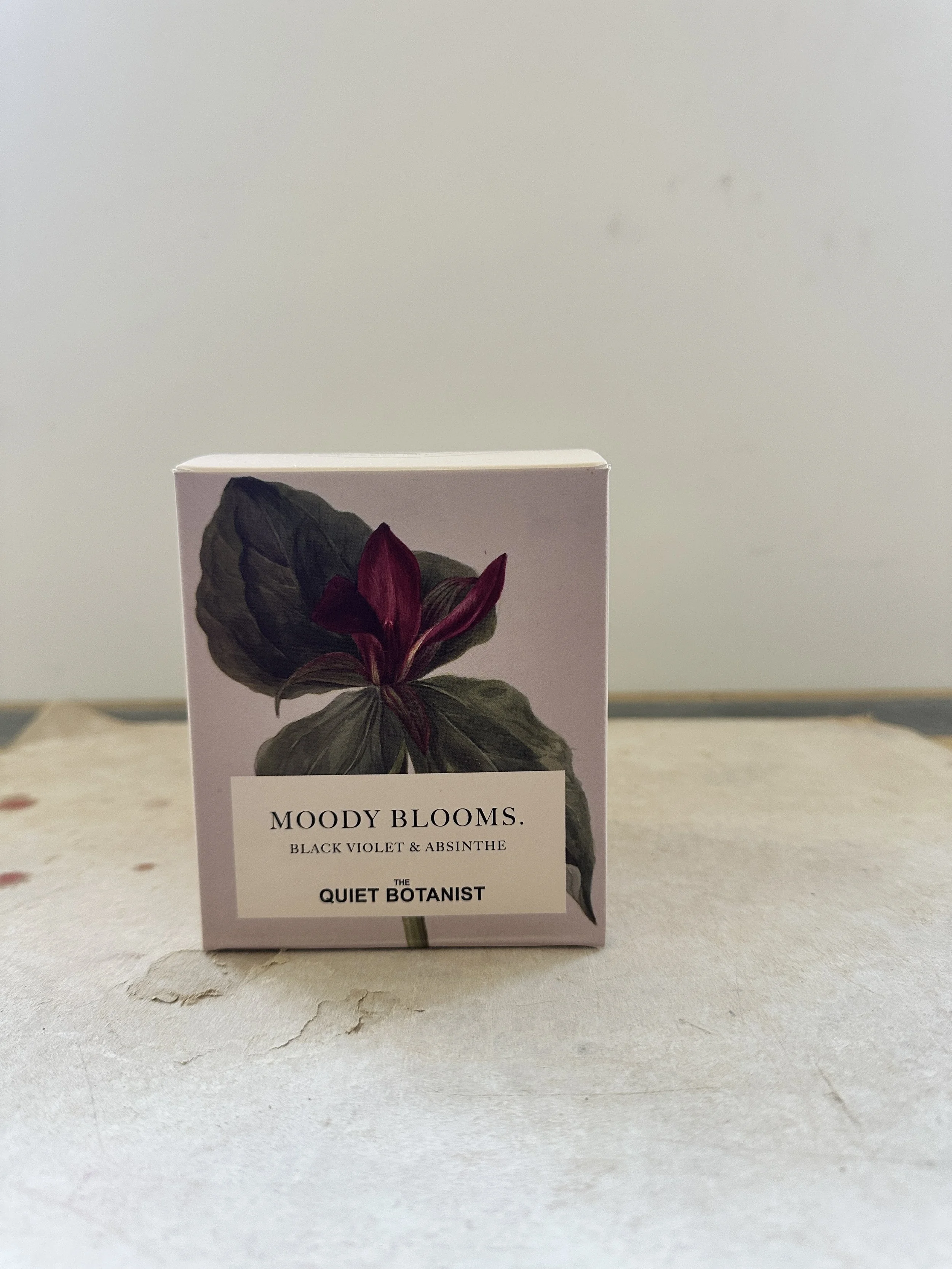 the quite botanic candle - moody blooms