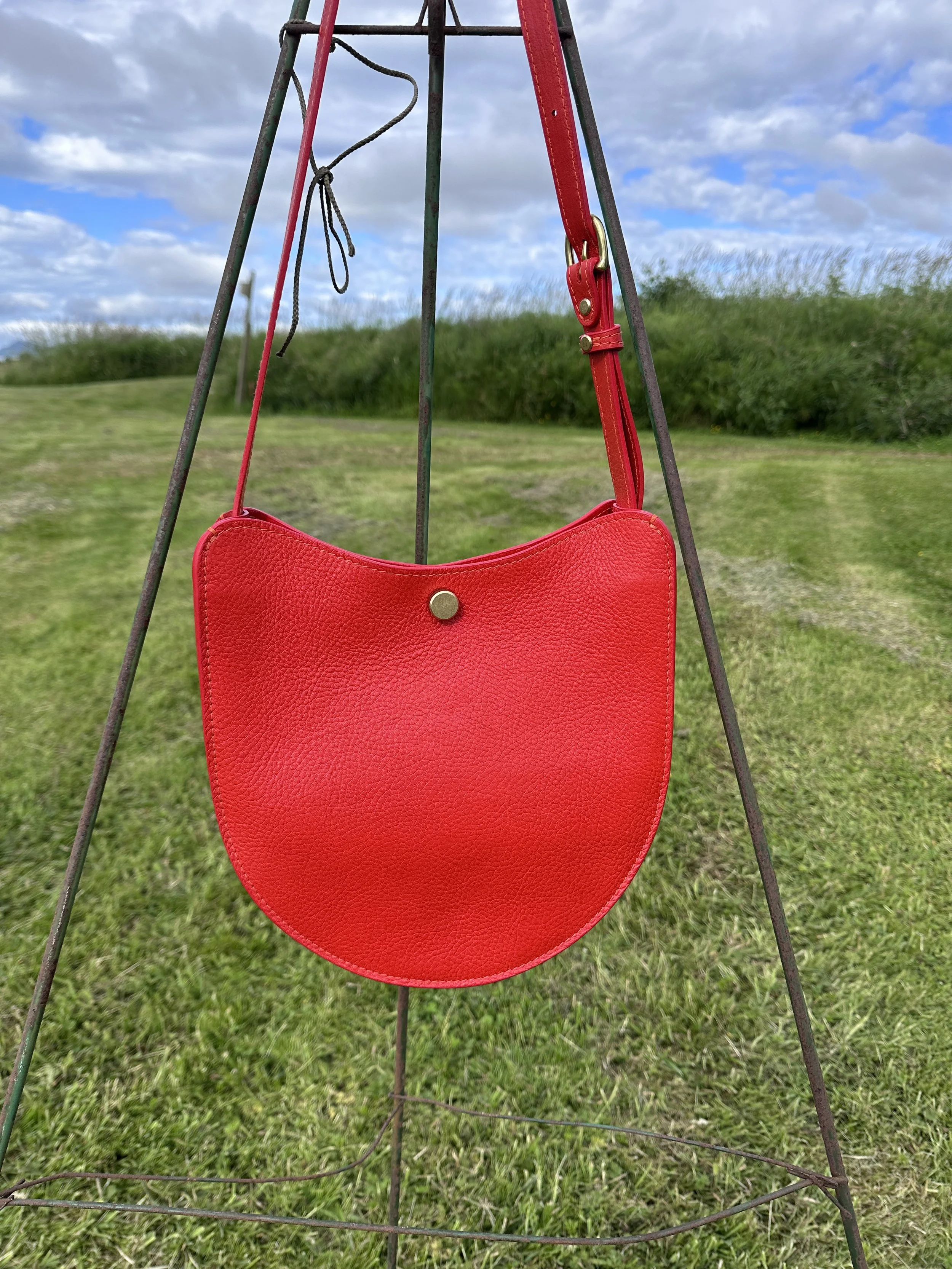 linguist crossbody - SAVOIE  persimmon