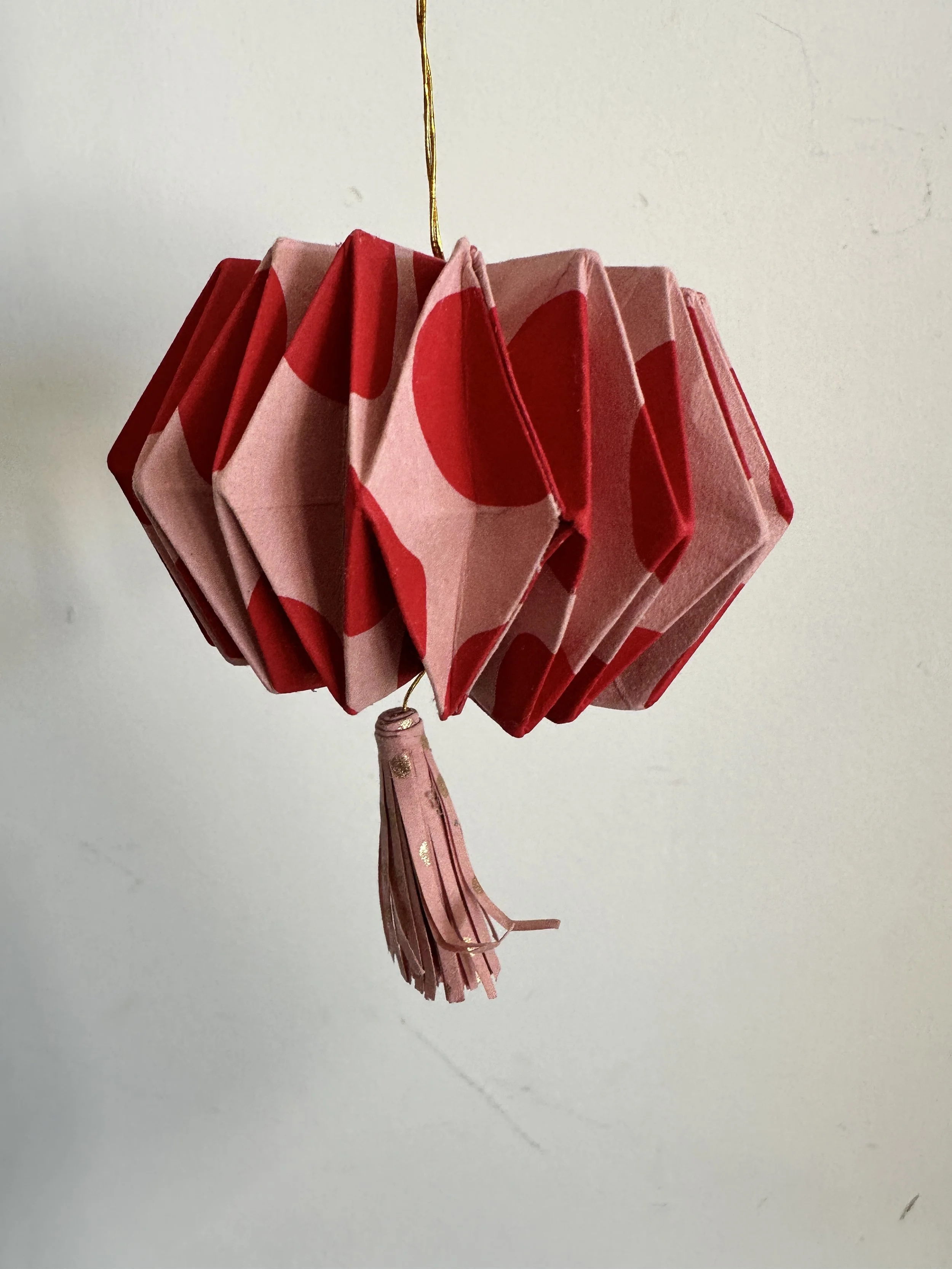 origami holiday paper ornament