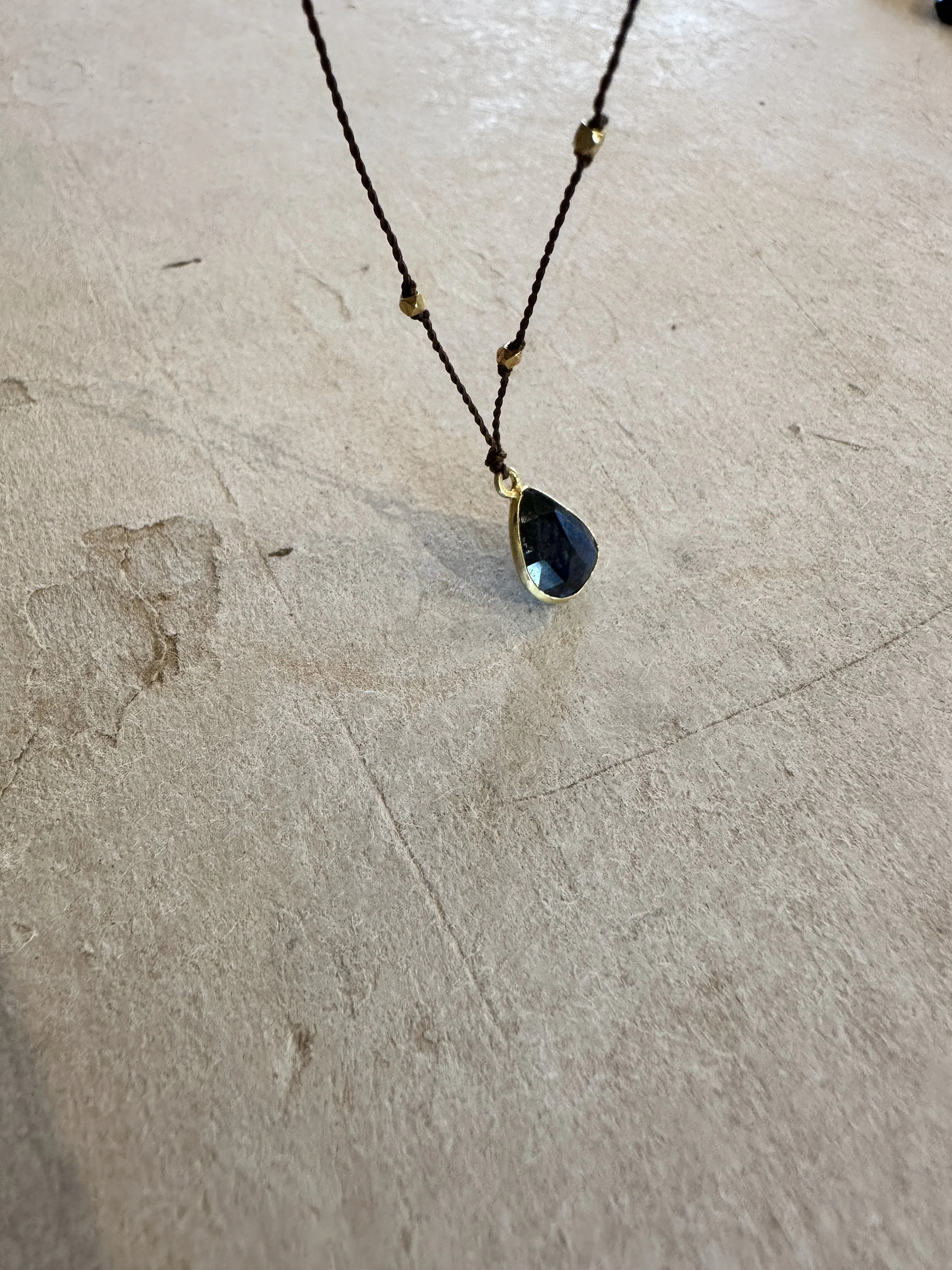 margaret solow sapphire necklace