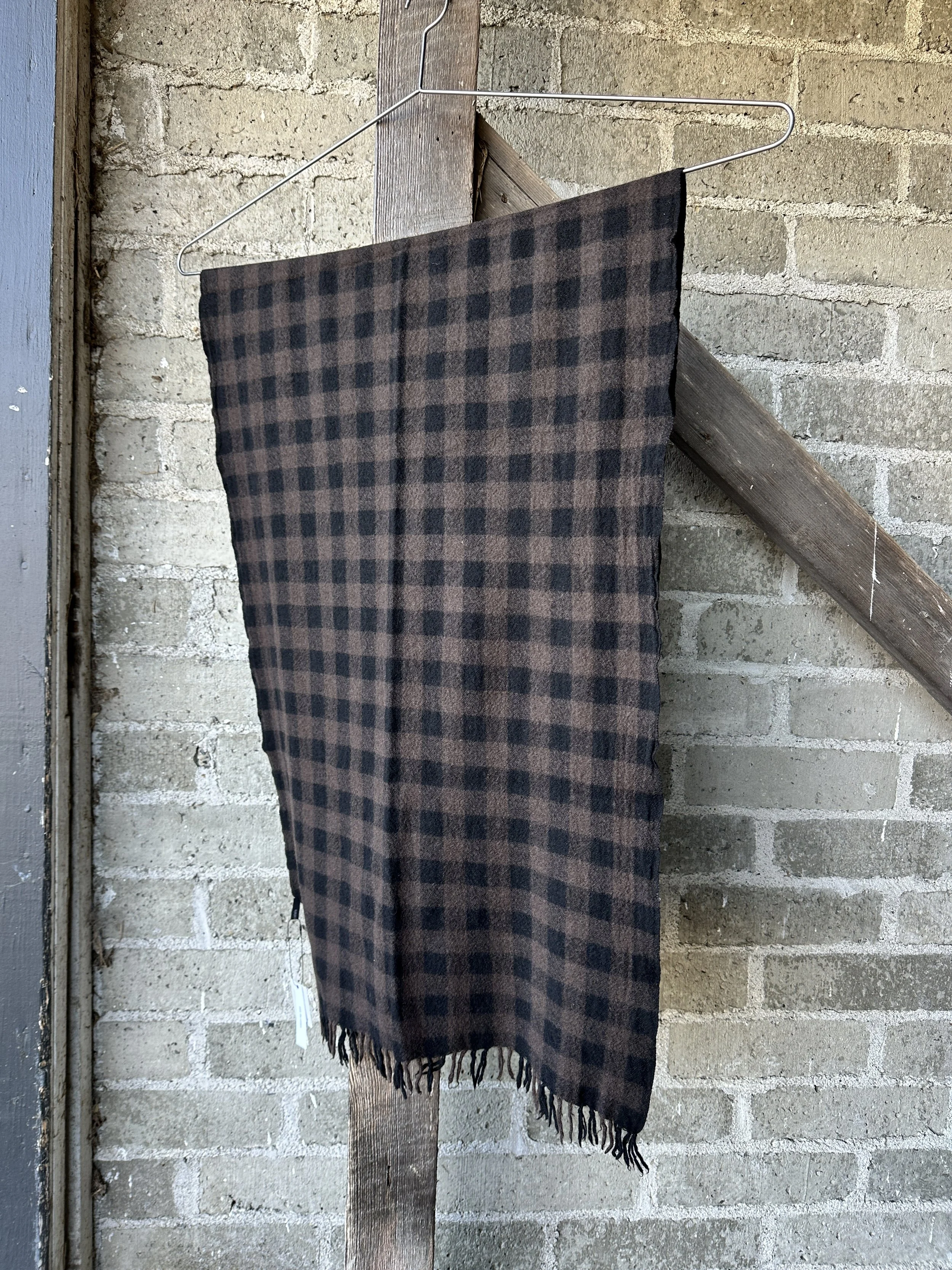 pas de calais cashmere block scarf