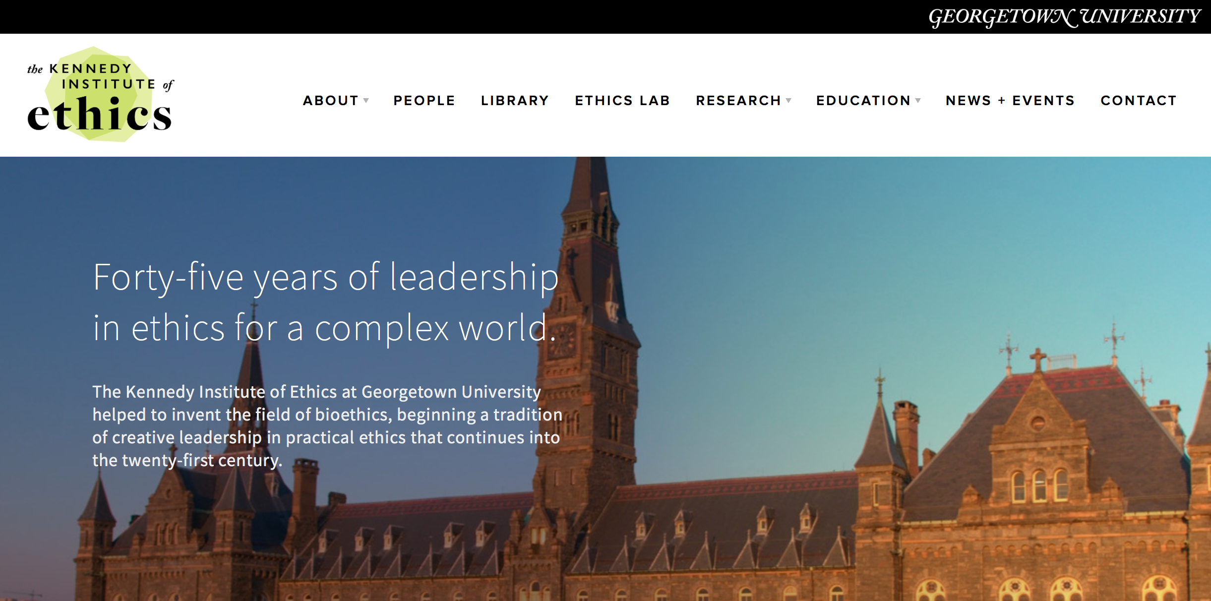 Kennedy Institute of Ethics