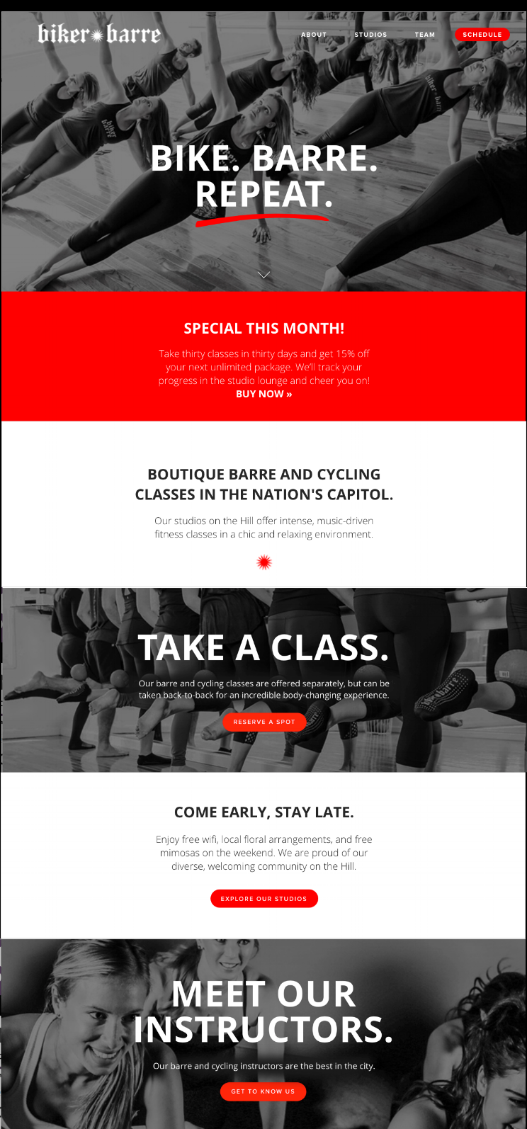 Biker Barre