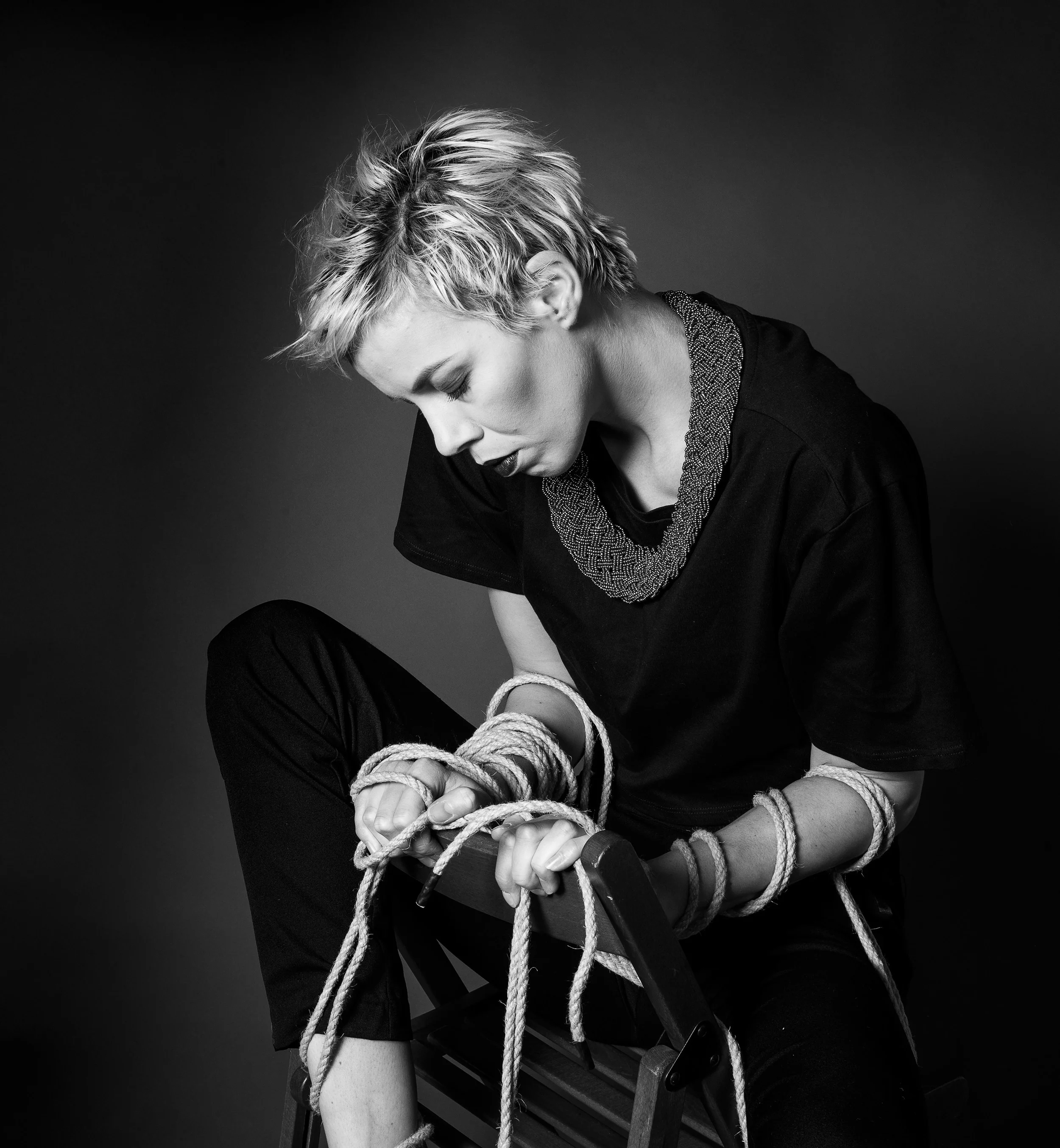  Denisa Shibari Fashion Style by Eric Berger 
