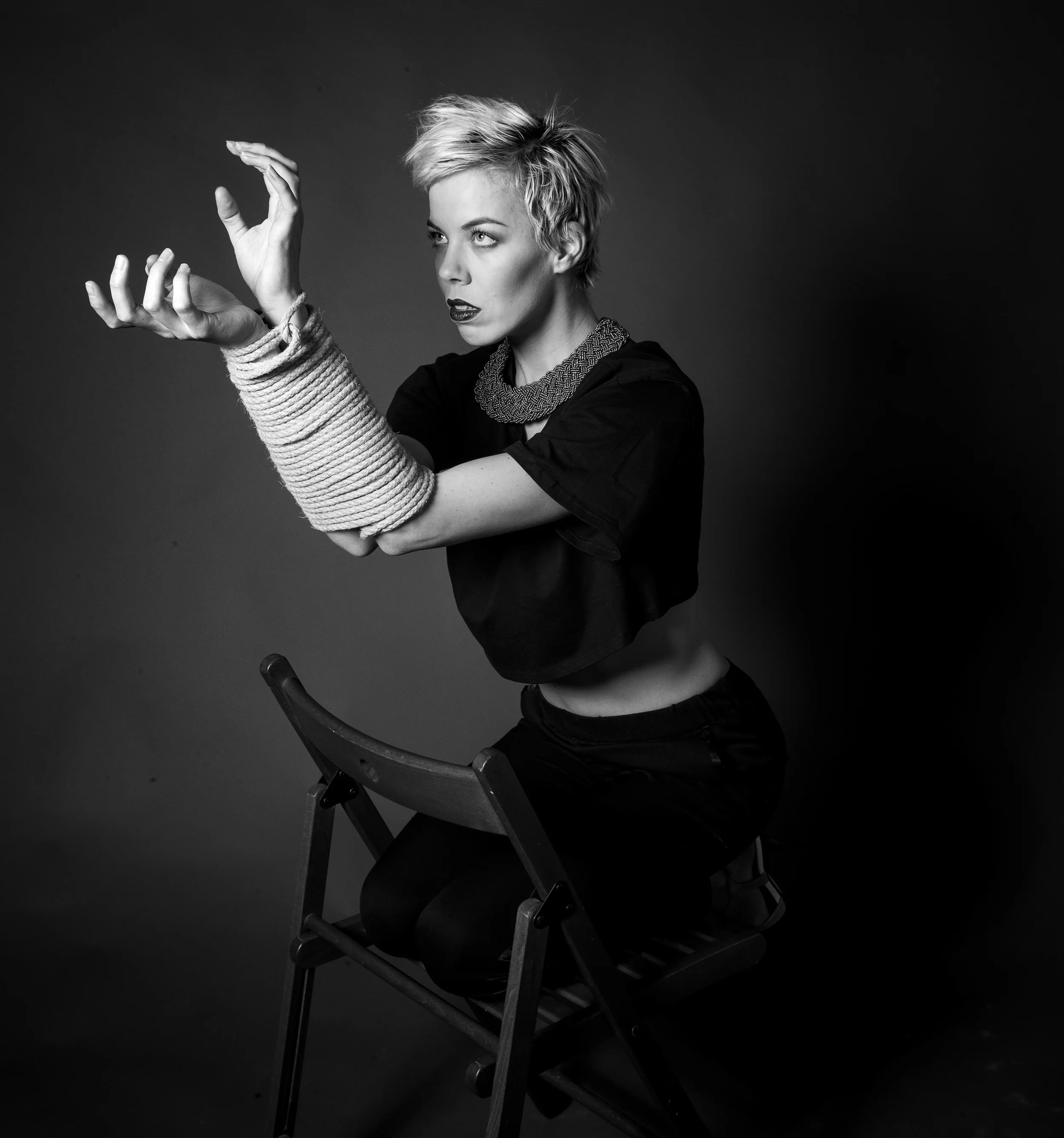  Denisa Shibari Fashion Style by Eric Berger 