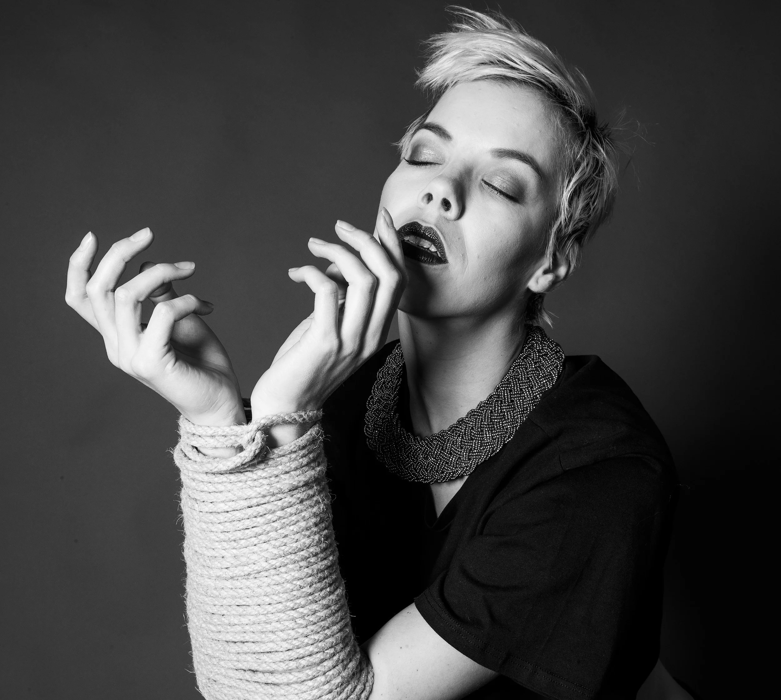  Denisa Shibari Fashion Style by Eric Berger 