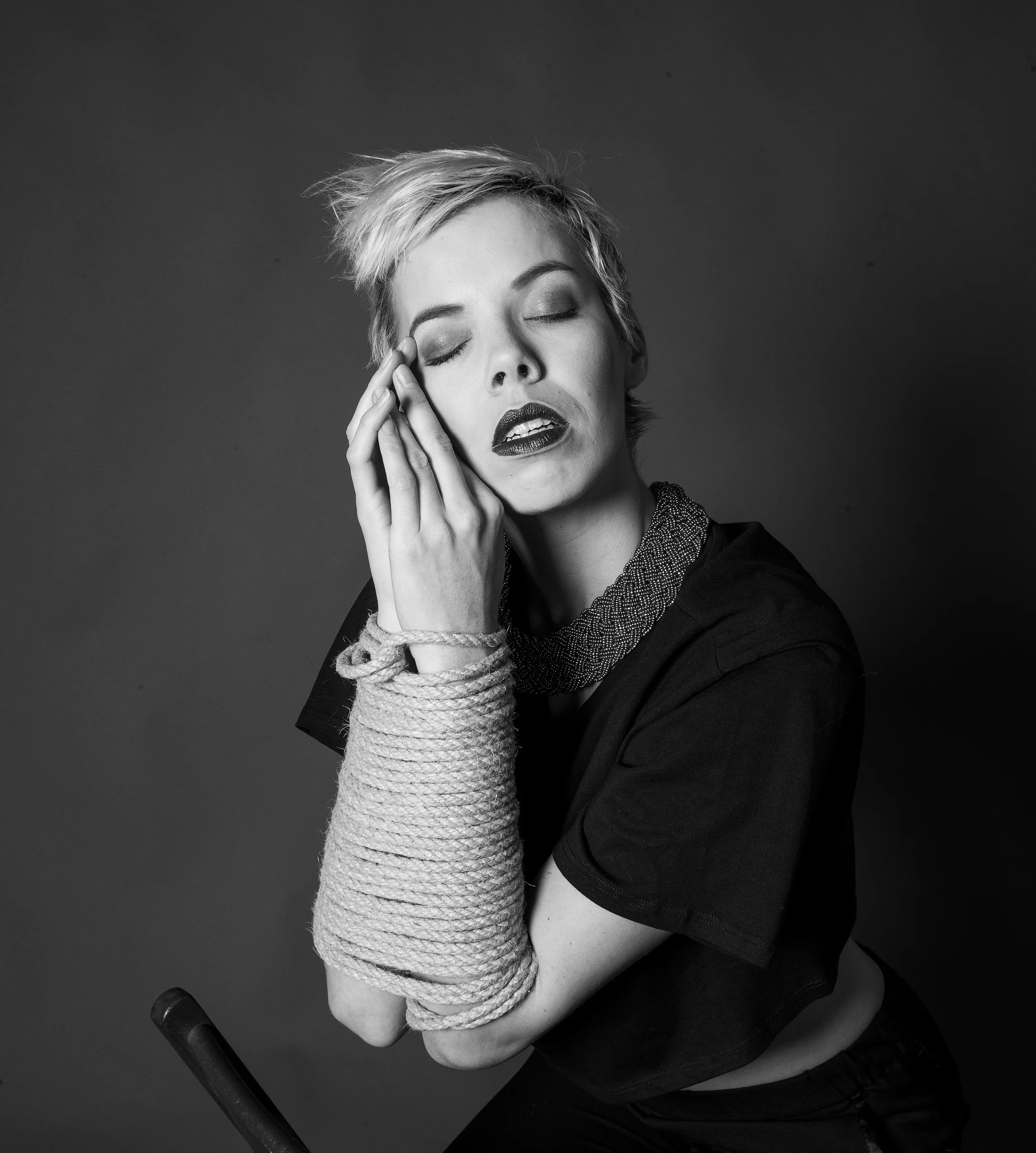  Denisa Shibari Fashion Style by Eric Berger 