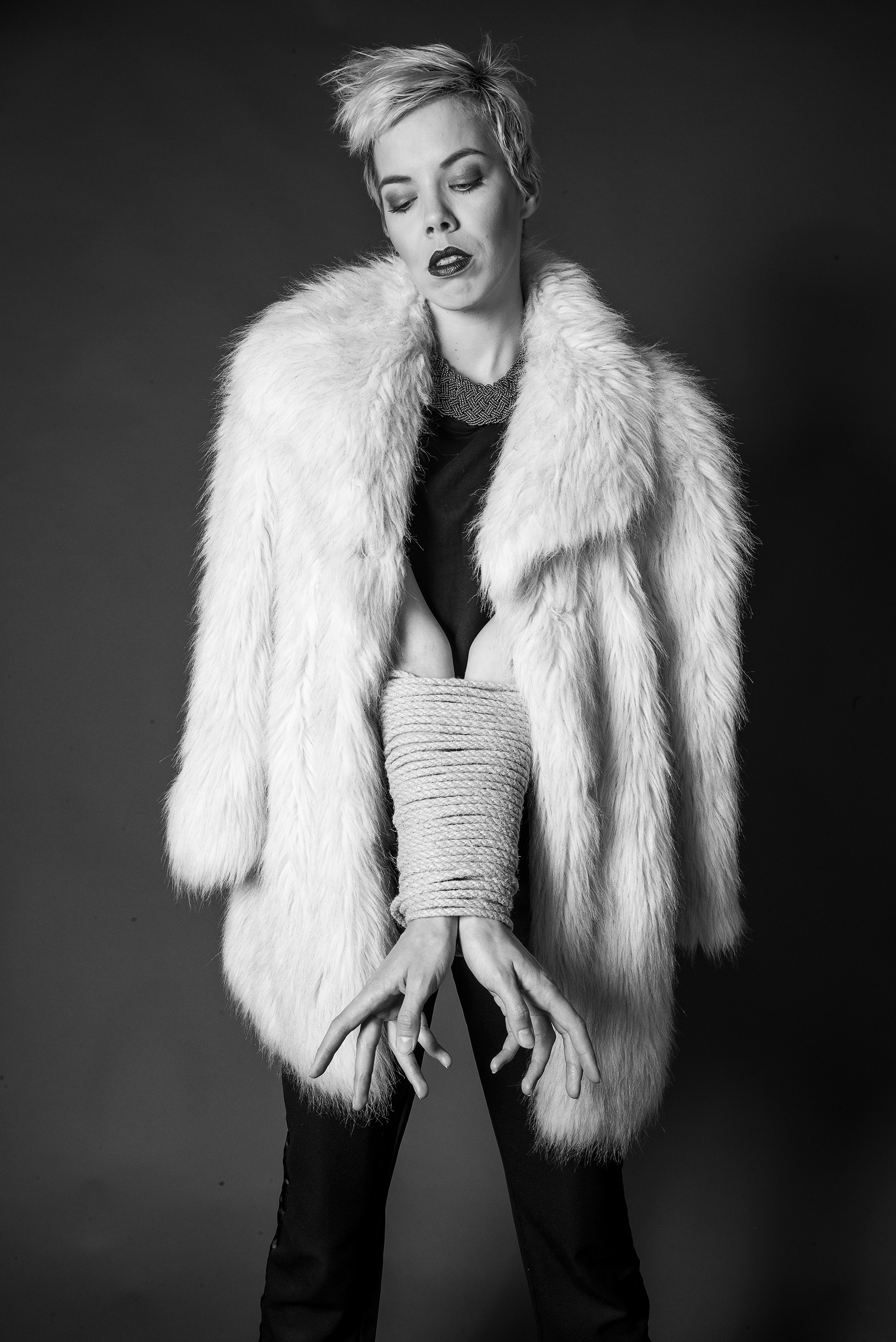  Denisa Shibari Fashion Style by Eric Berger 