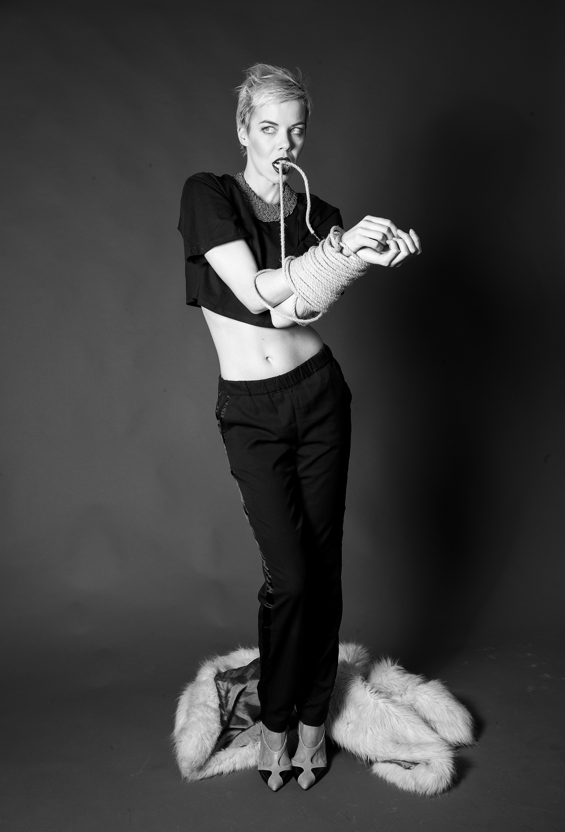  Denisa Shibari Fashion Style by Eric Berger 