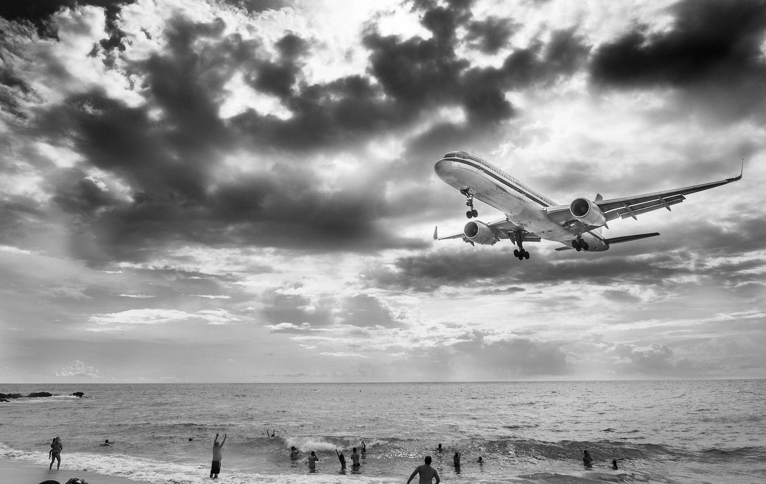 Maho Beach Saint Marteen by Eric Berger
