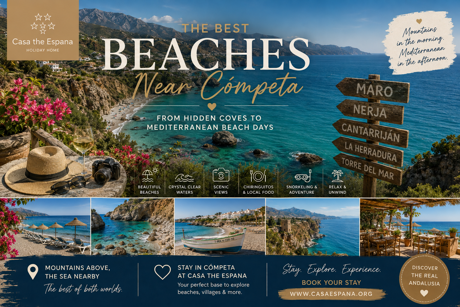 The Best Beaches Near Cómpeta
